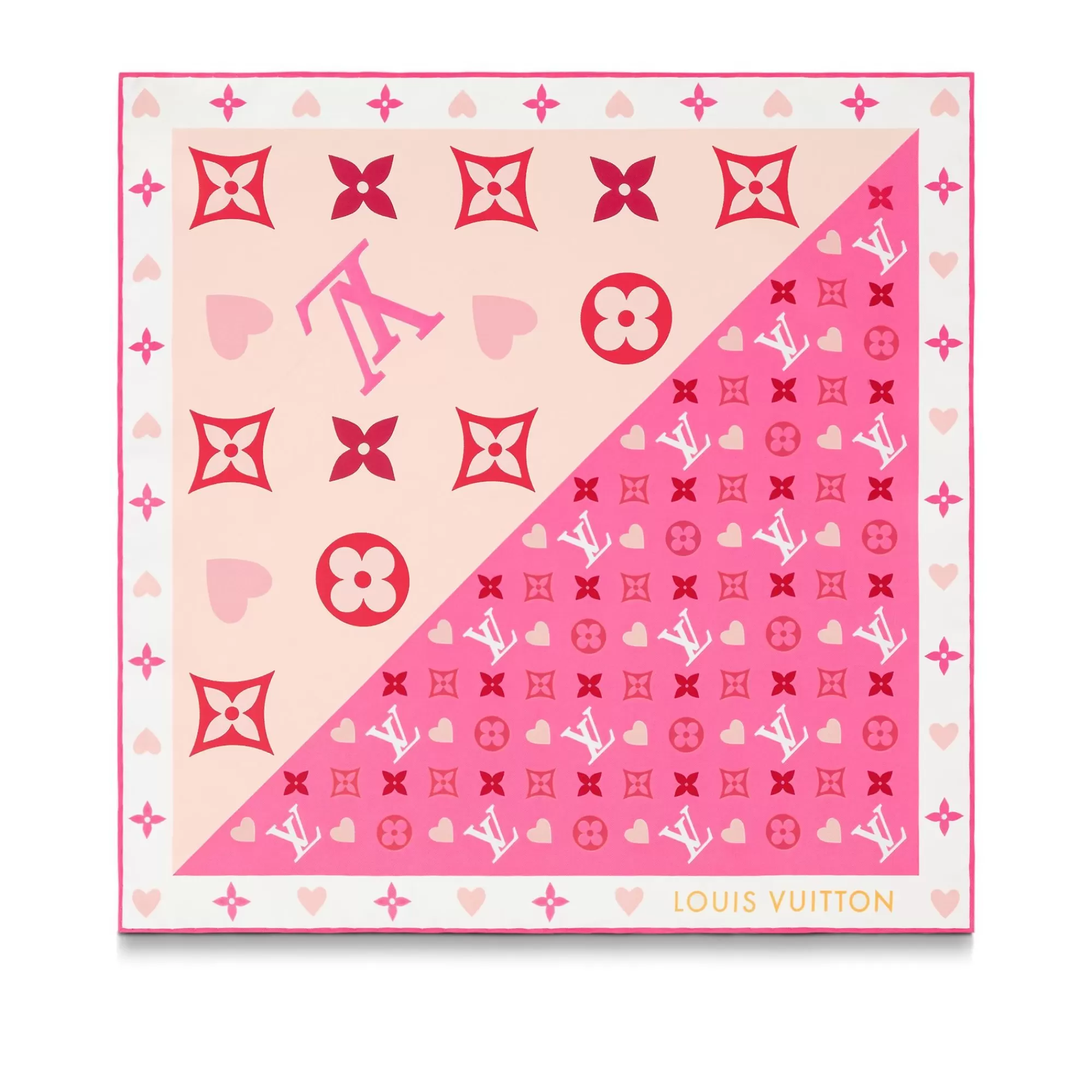 Shop Louis Vuitton Game On Square 45 Pink