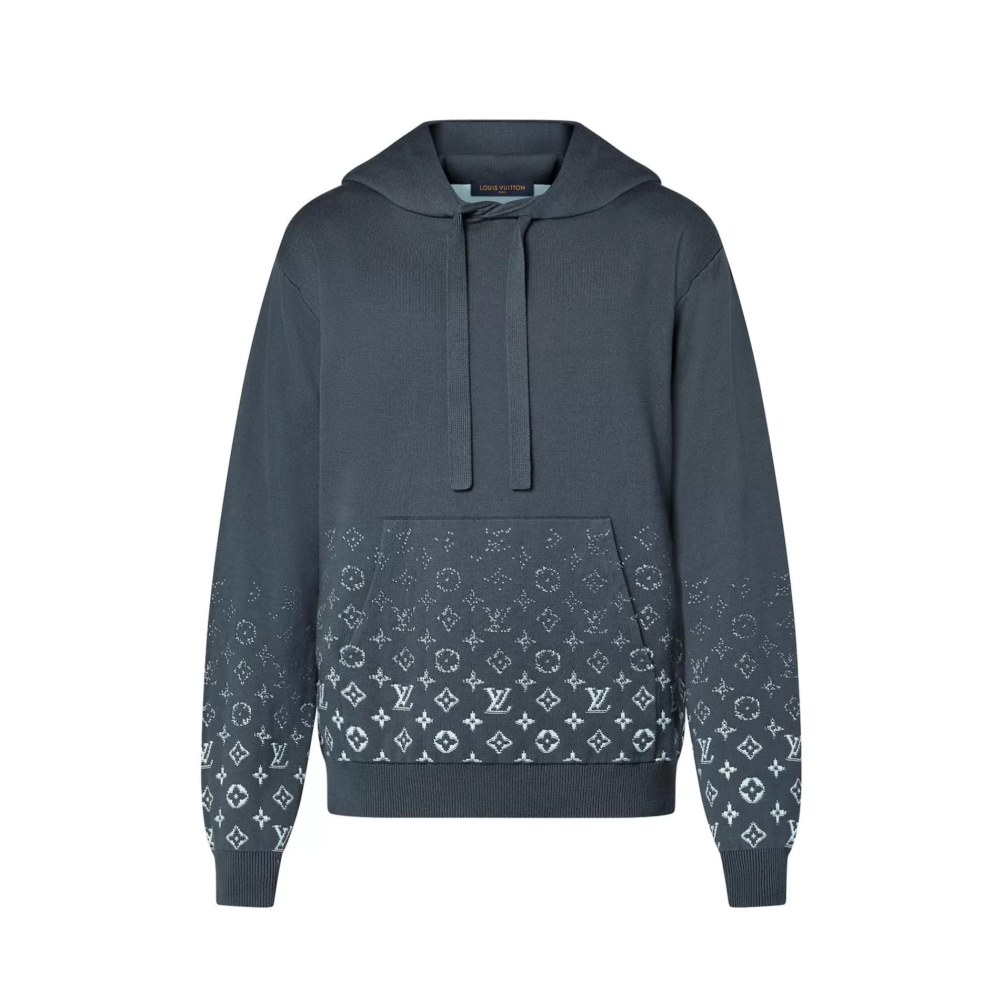 Fashion Louis Vuitton Gradient Cotton Hoodie