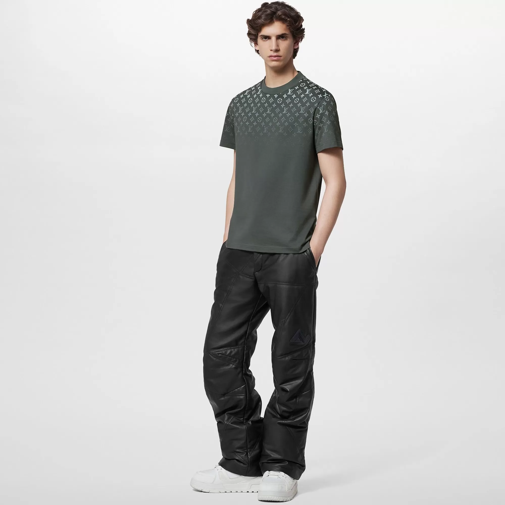 Best Louis Vuitton Gradient Cotton T-Shirt