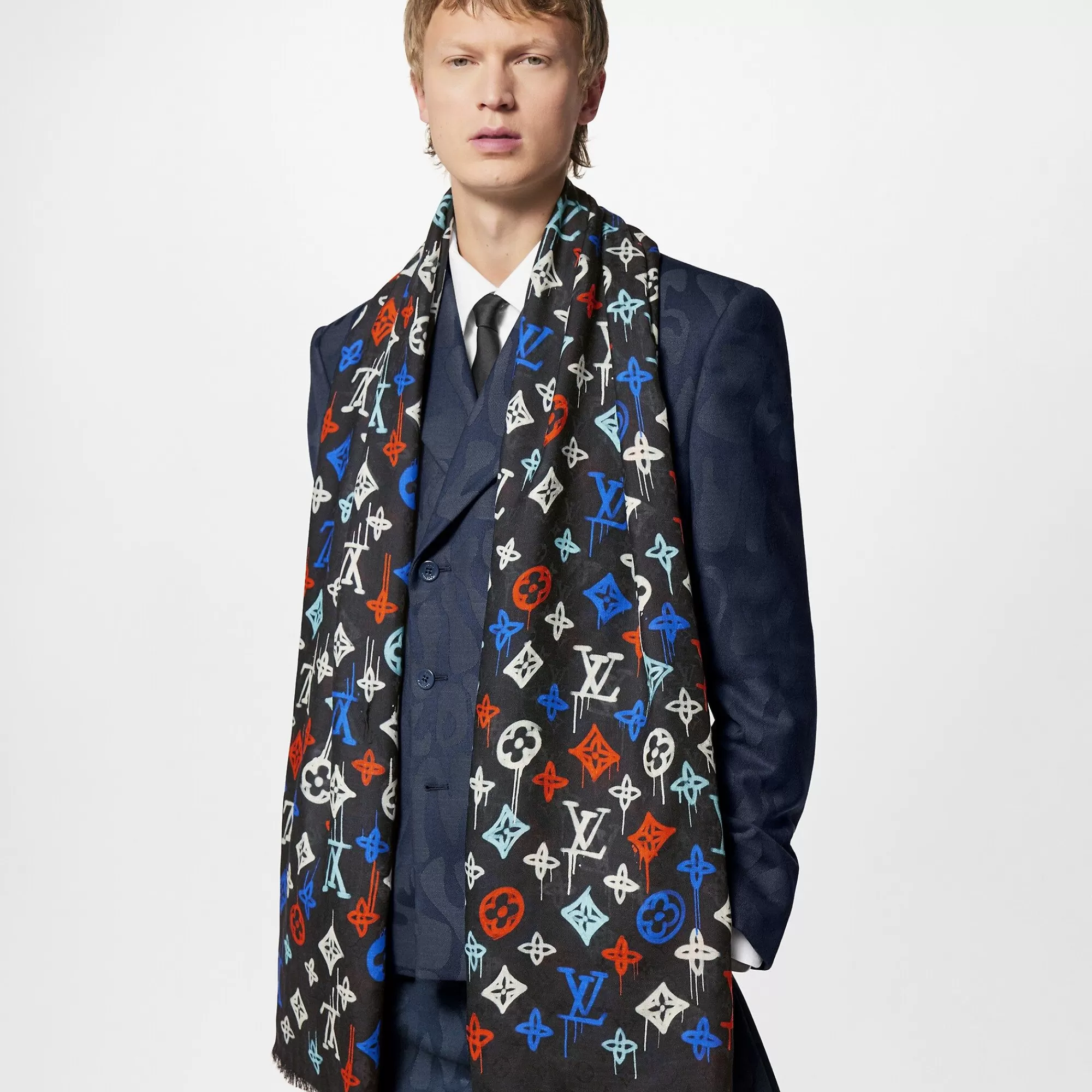 Cheap Louis Vuitton Graffiti Stole