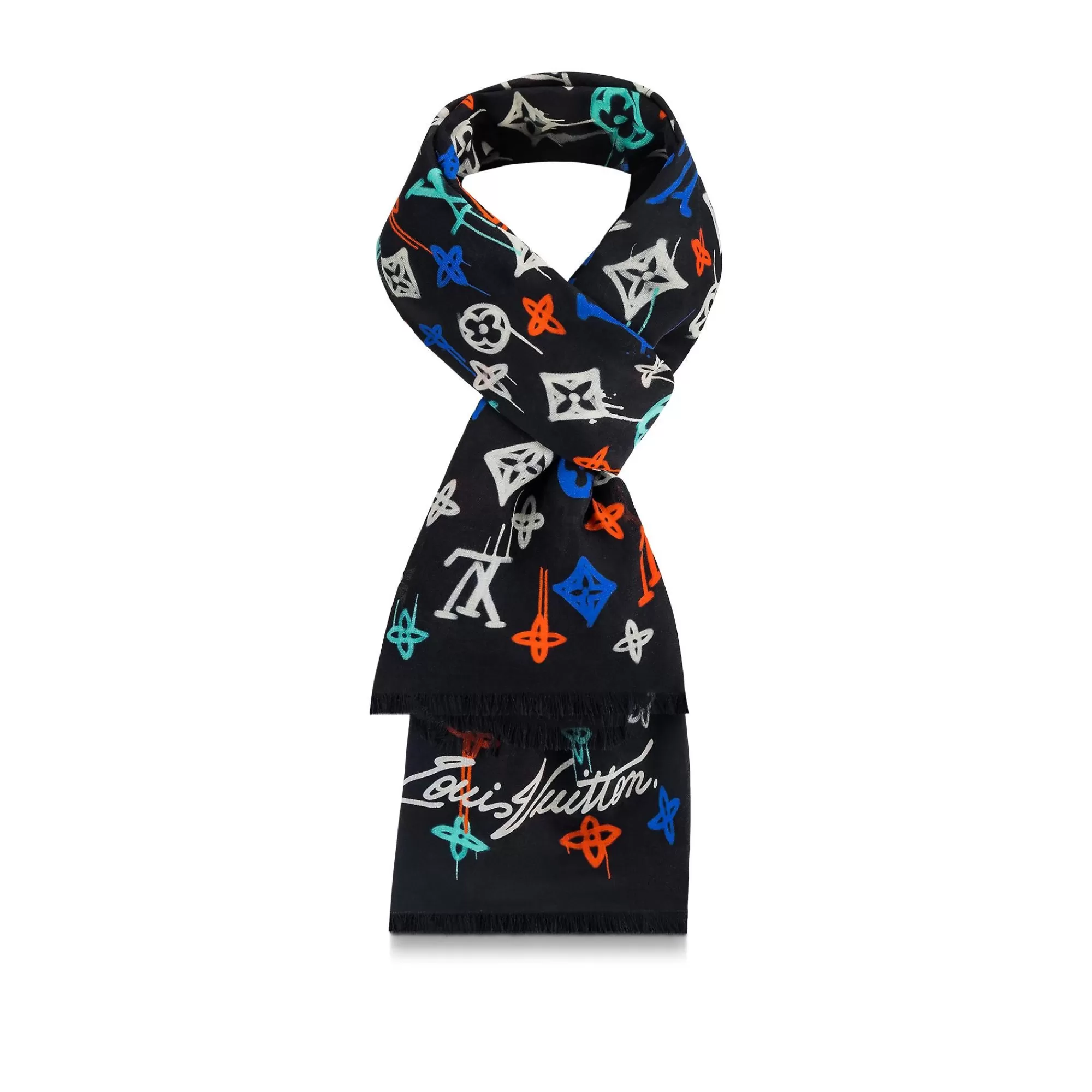Cheap Louis Vuitton Graffiti Stole