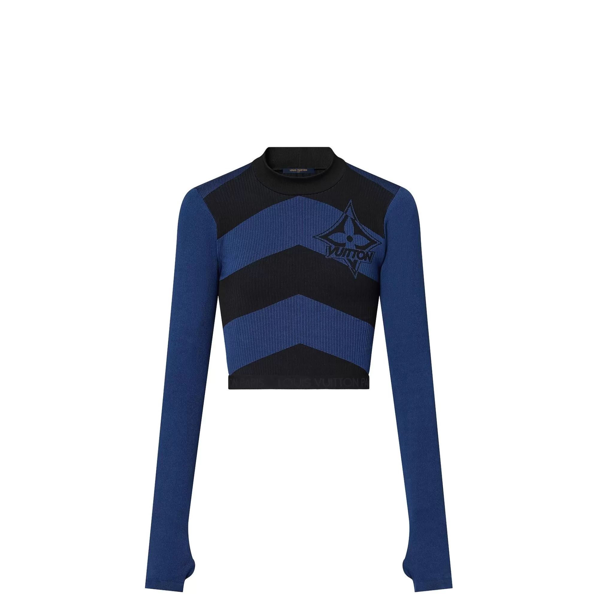 Best Louis Vuitton Graphic Compression Knit Top