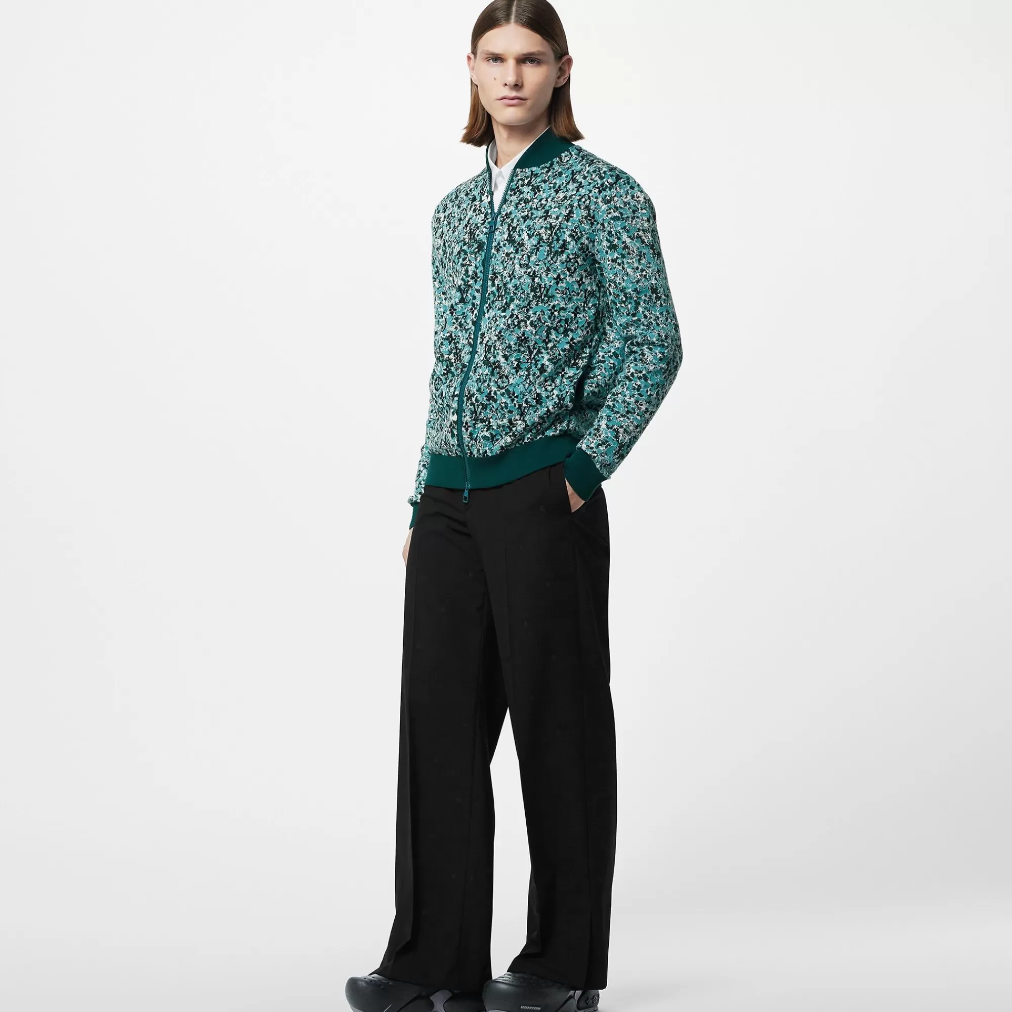 Discount Louis Vuitton Graphic Cotton Knit Blouson