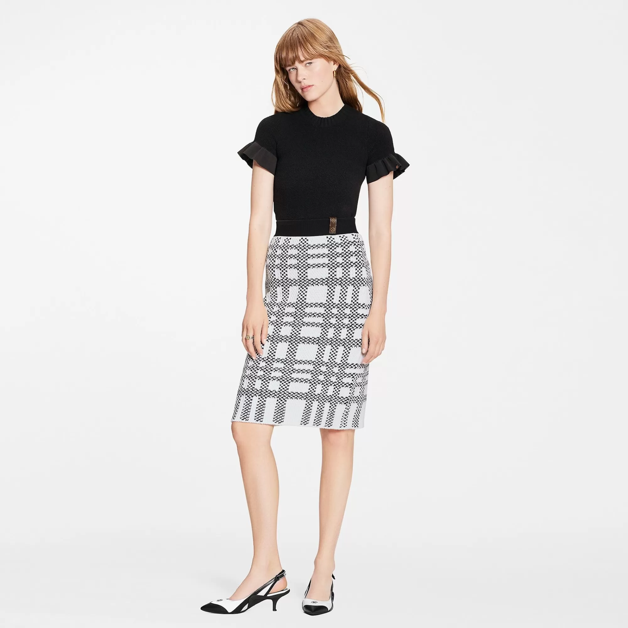 Store Louis Vuitton Graphic Knit Skirt