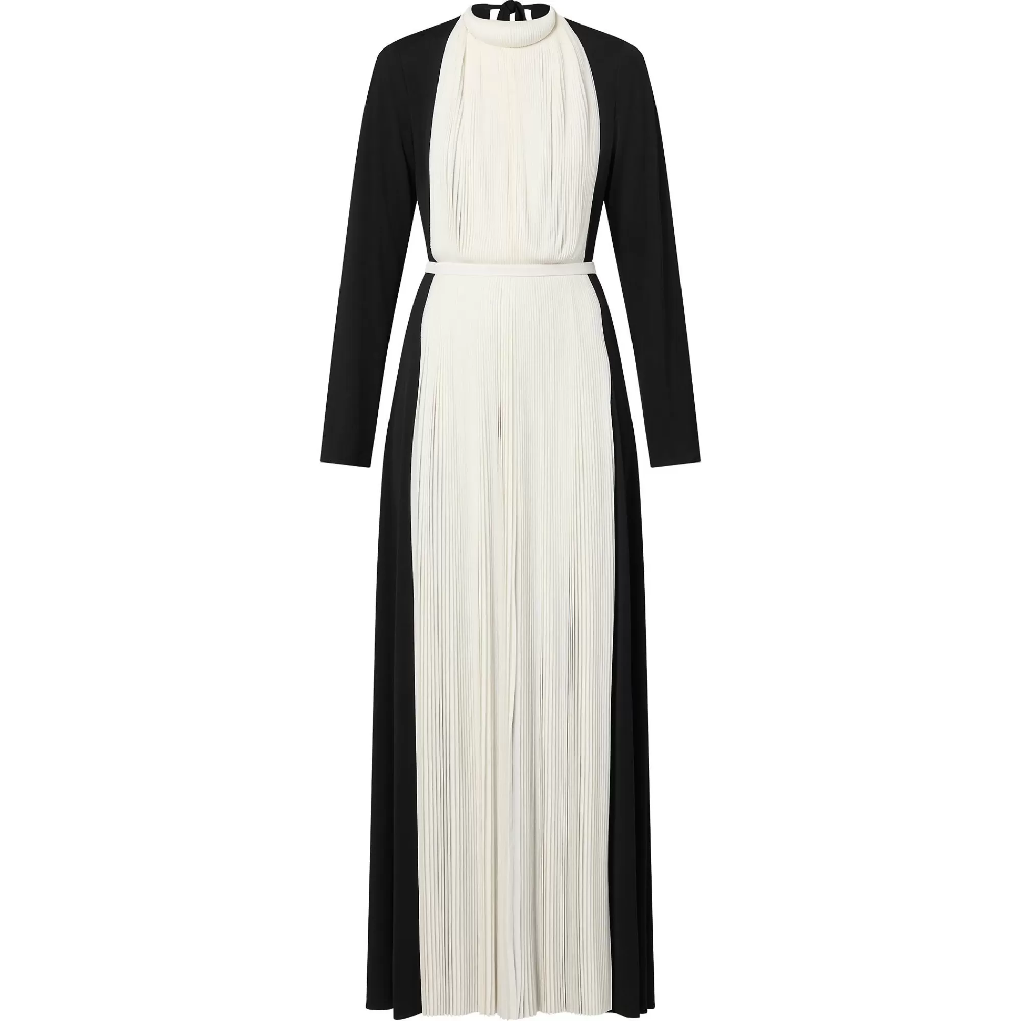 Outlet Louis Vuitton Graphic Pleated Accent Gown