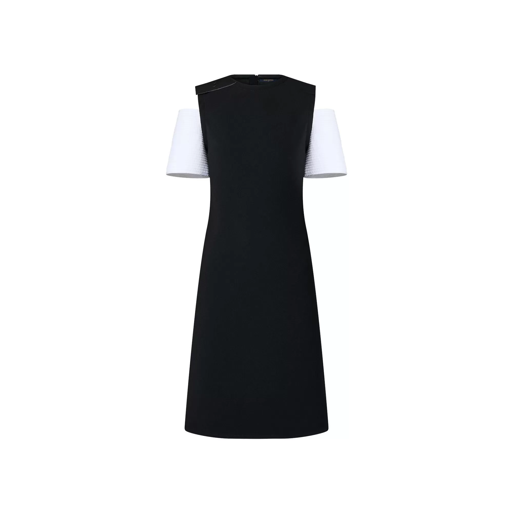 Flash Sale Louis Vuitton Graphic Sleeve Fitted Dress