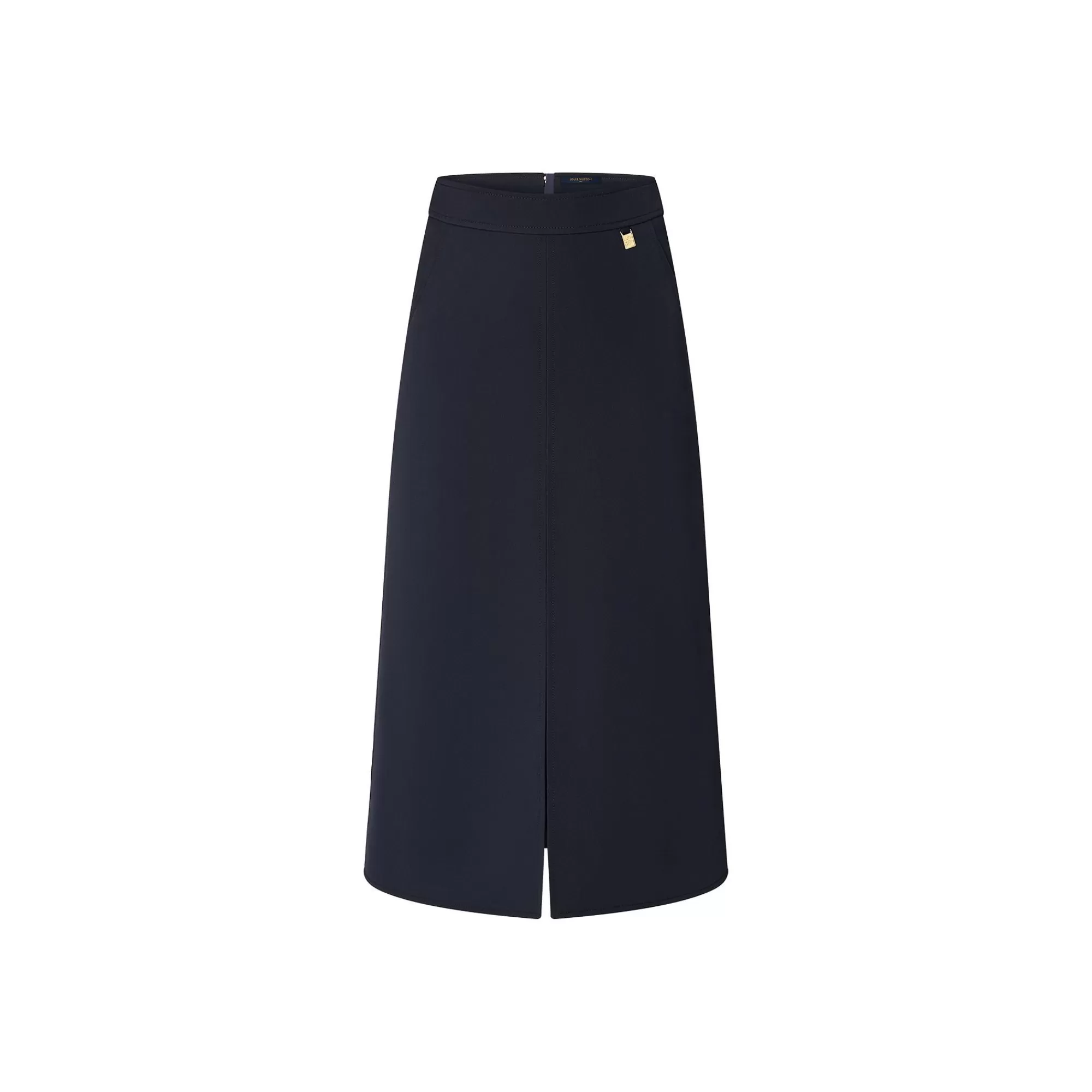 Fashion Louis Vuitton High Slits Midi Skirt
