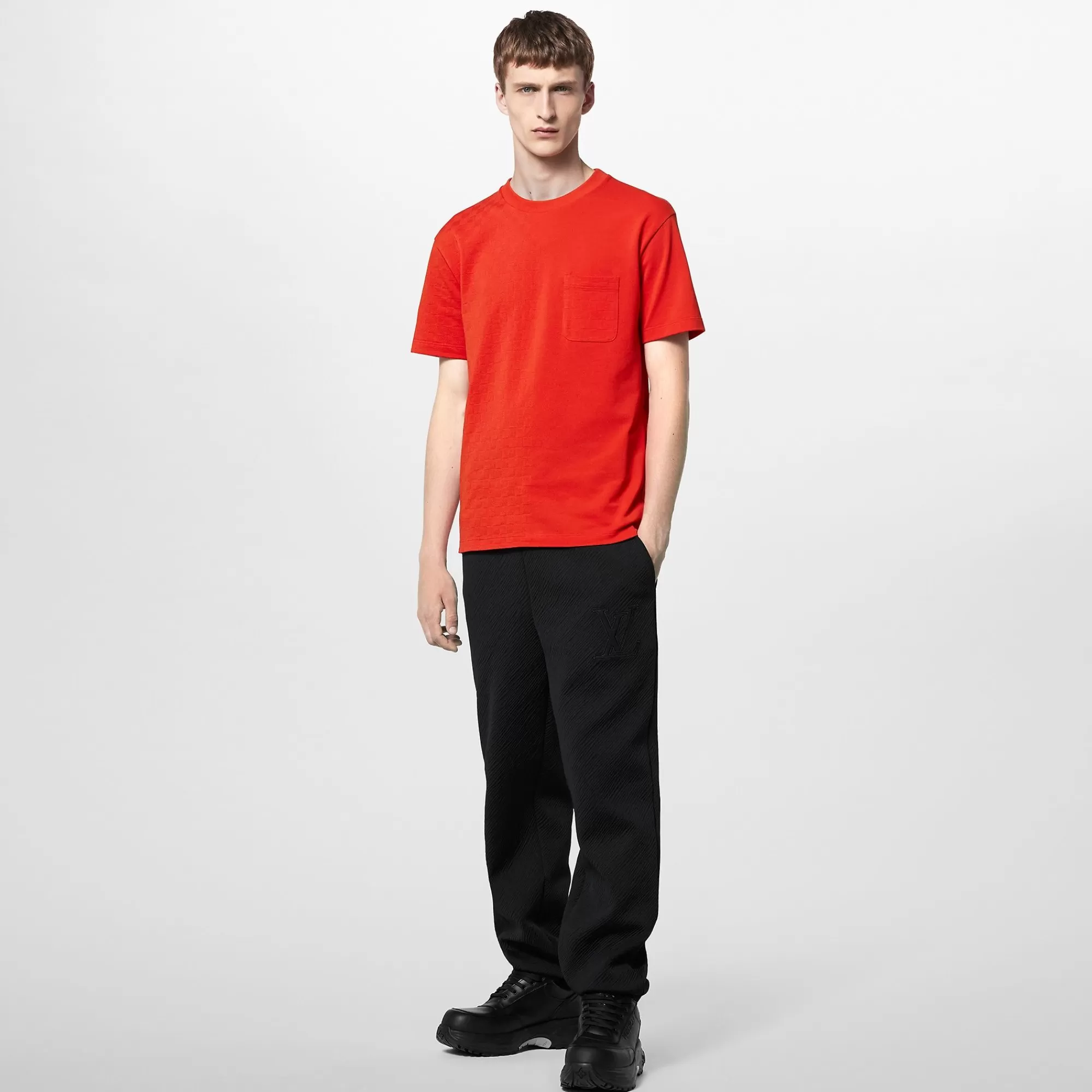 Shop Louis Vuitton Hybrid Technical Cotton Jogpants
