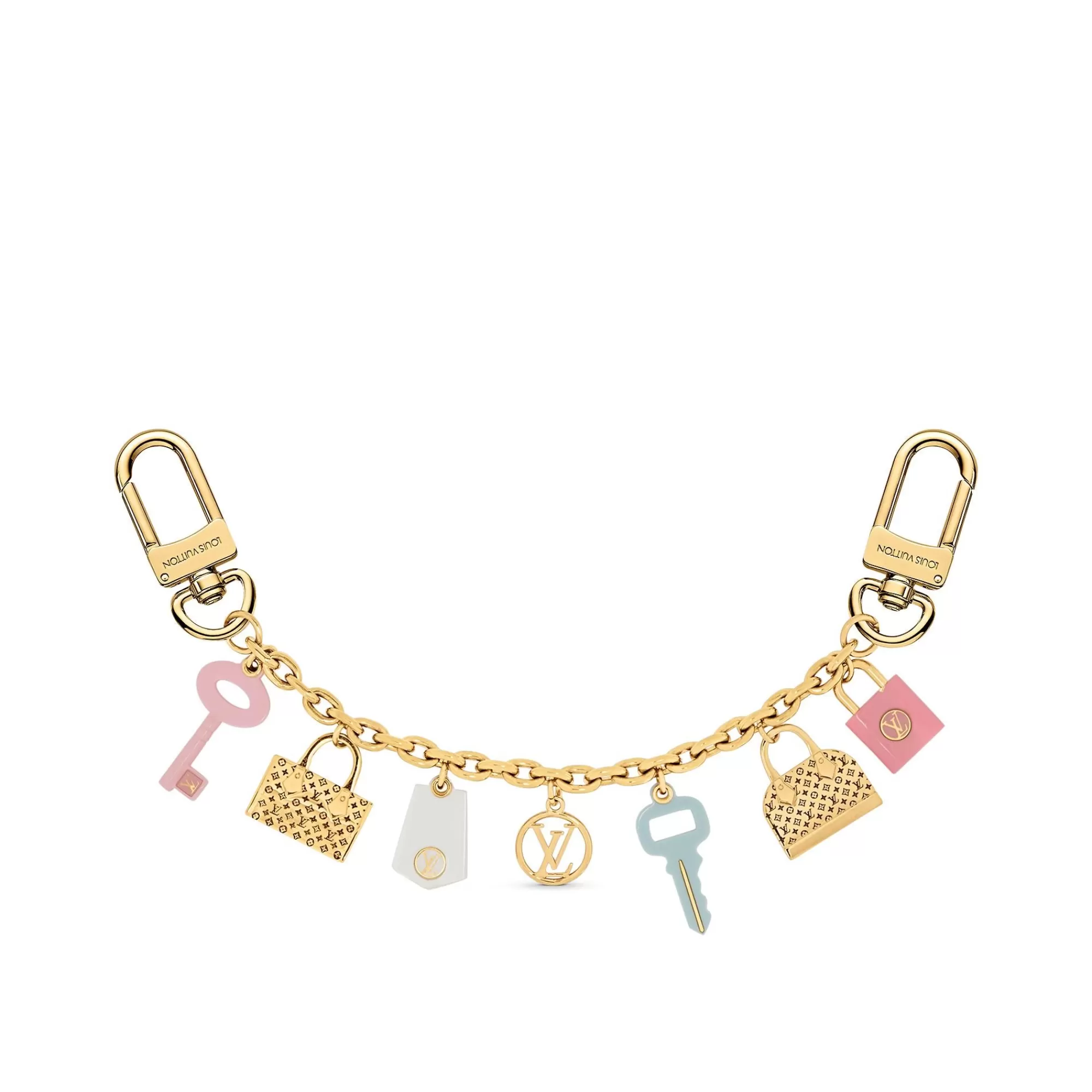 New Louis Vuitton Iconics Chain Bag Charm