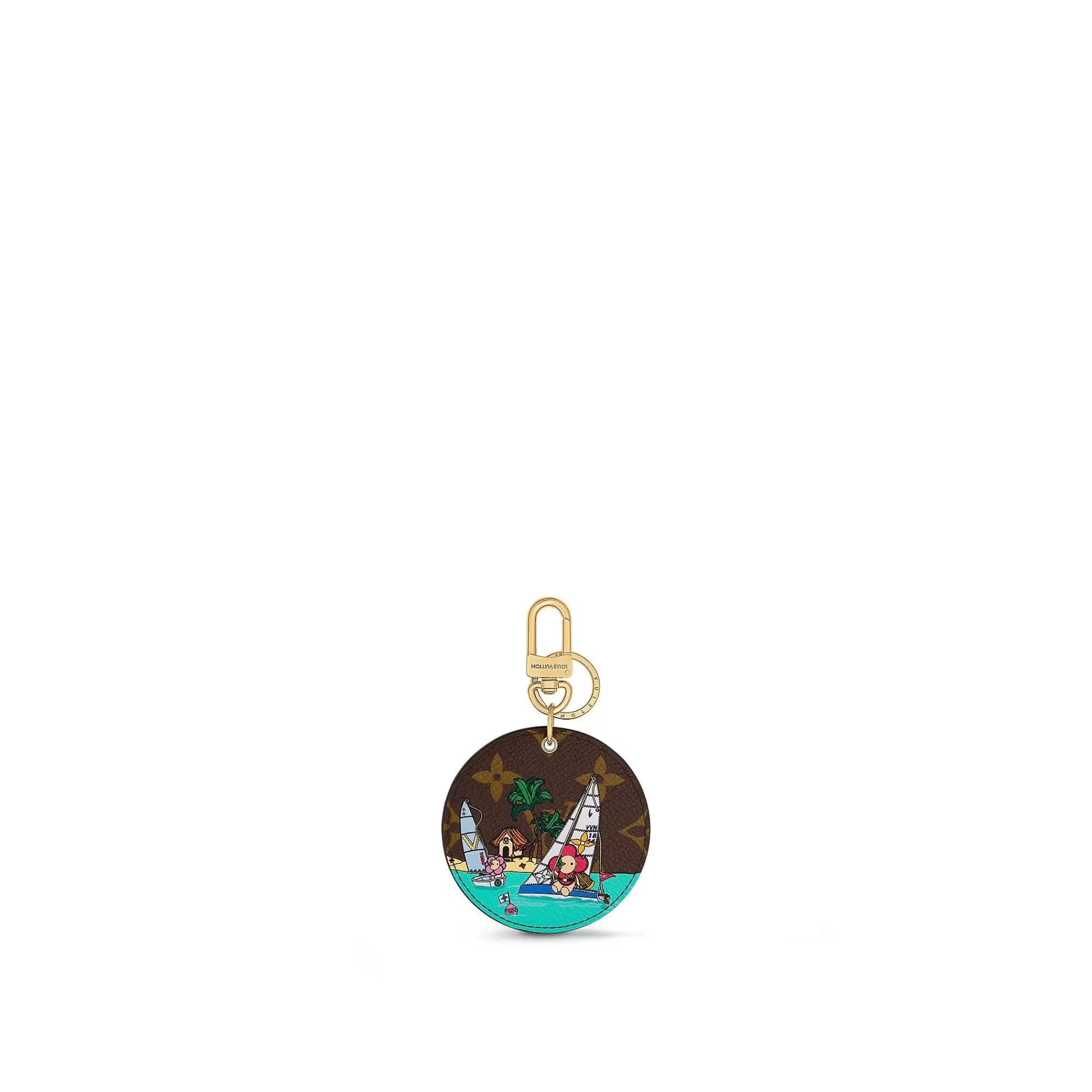Cheap Louis Vuitton Illustre Vivienne Sail Bag Charm And Key Holder