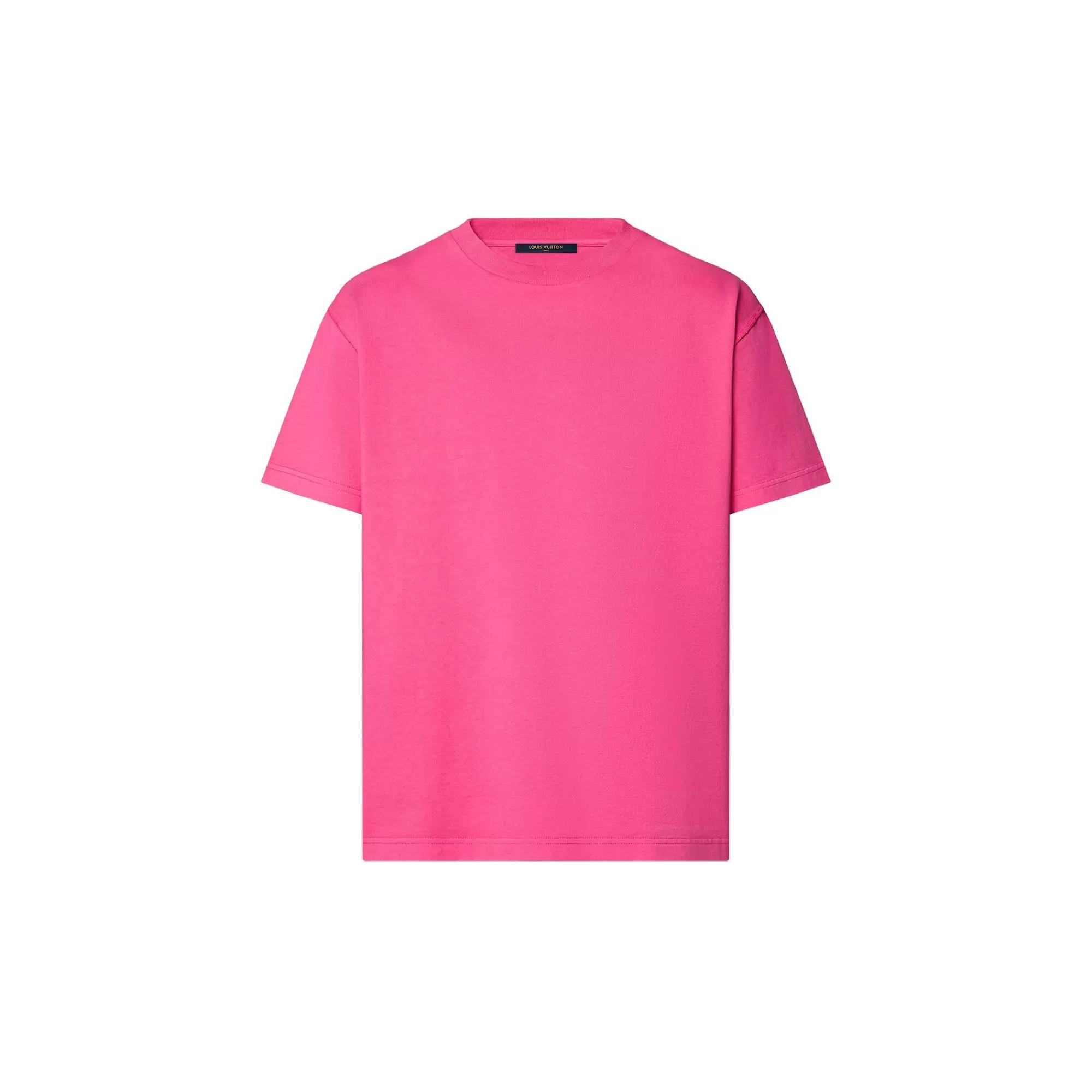 Clearance Louis Vuitton Inside-Out Cotton T-Shirt Pink