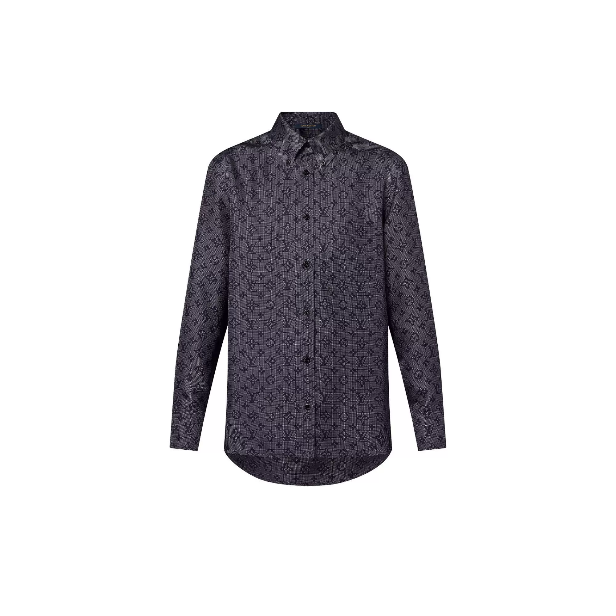 Clearance Louis Vuitton Inverted Mahina Monogram Shirt