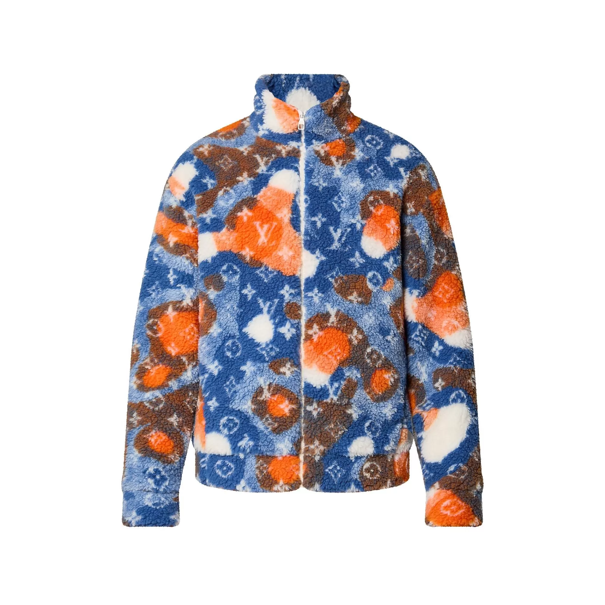 Cheap Louis Vuitton Jacquard Camo Fleece Blouson