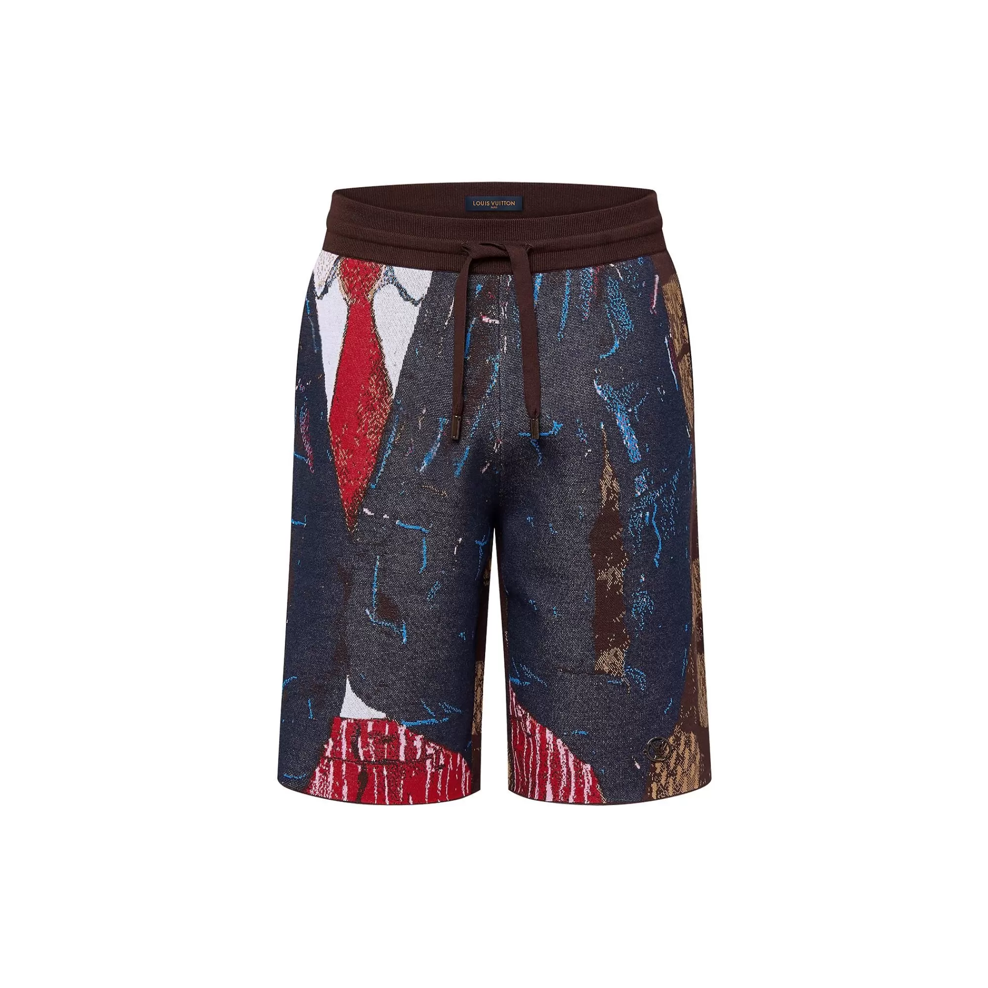 Store Louis Vuitton Jacquard Cotton Shorts