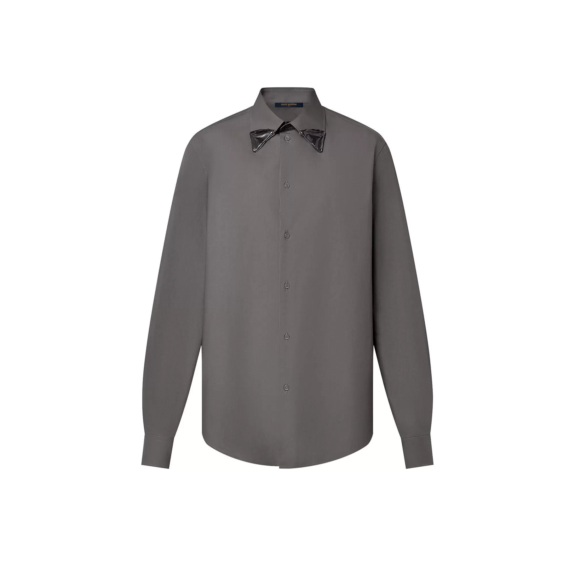 Sale Louis Vuitton Jewel Collar Long-Sleeved Cotton Shirt