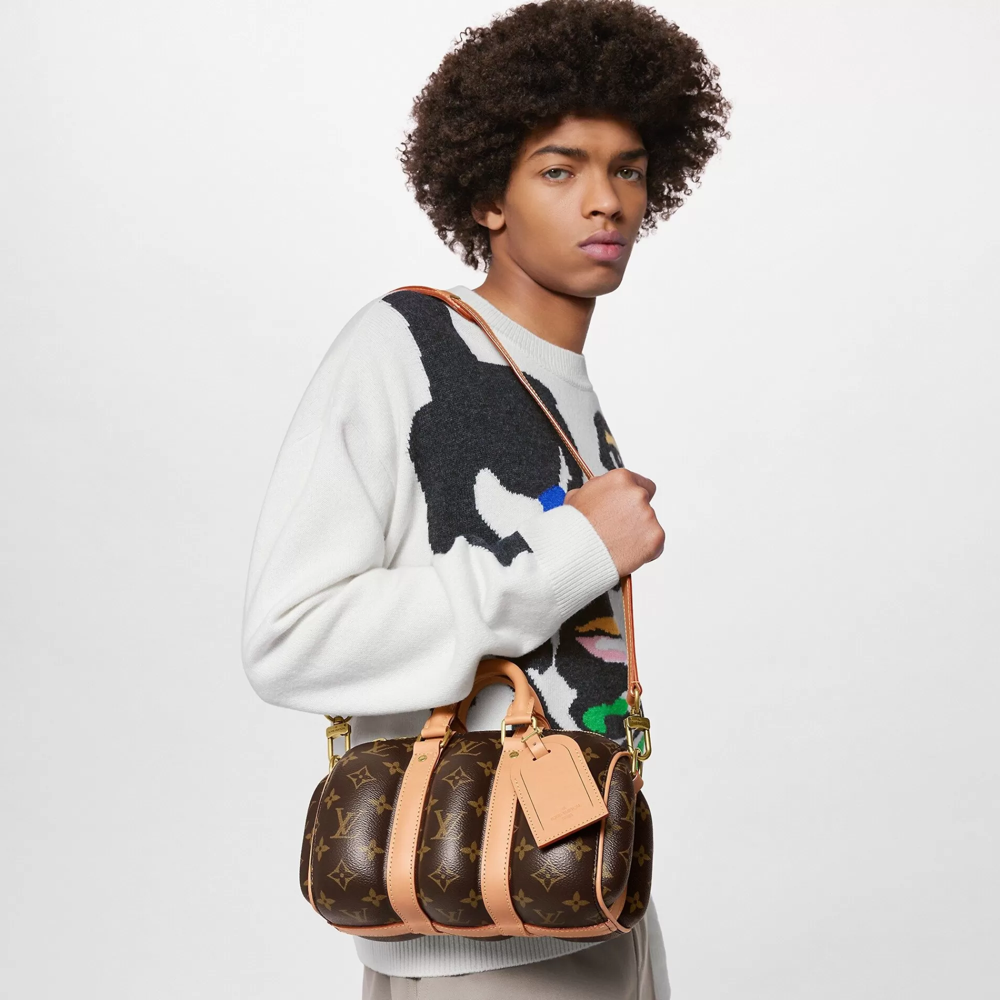 Store Louis Vuitton Keepall Bandouliere 25 (Blown Up)