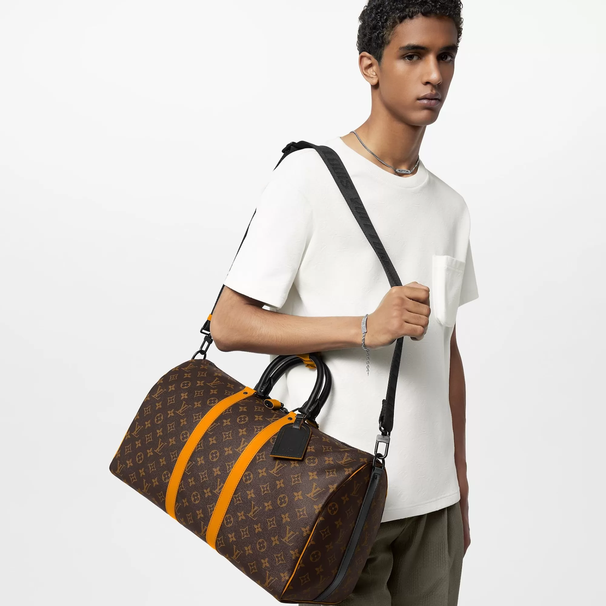 Shop Louis Vuitton Keepall Bandouliere 45