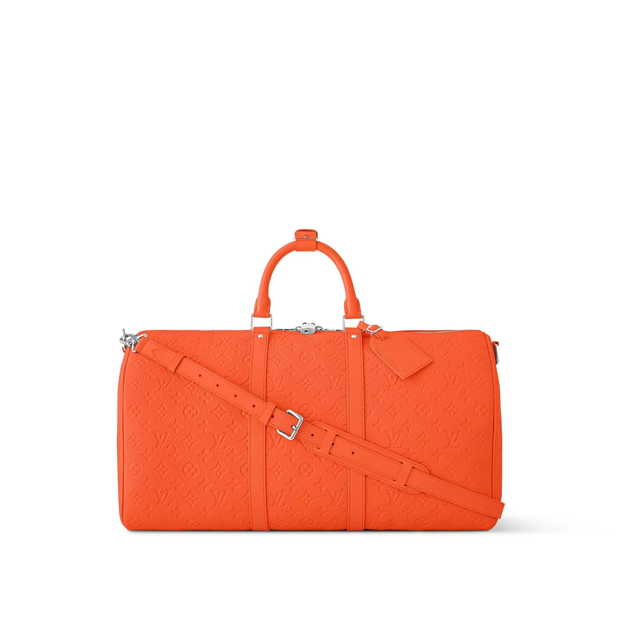 Hot Louis Vuitton Keepall Bandouliere 50 Orange
