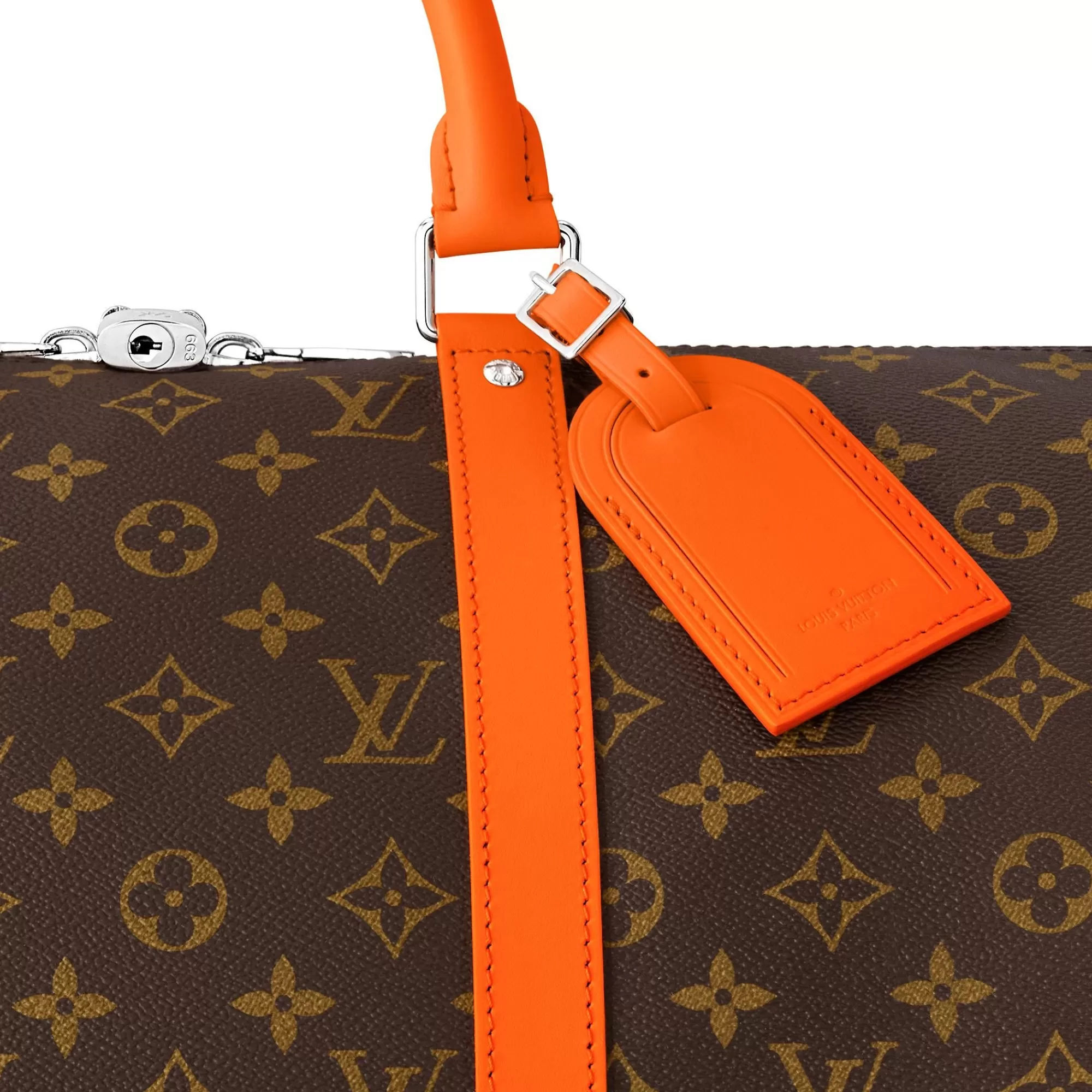 Cheap Louis Vuitton Keepall Bandouliere 50 Orange