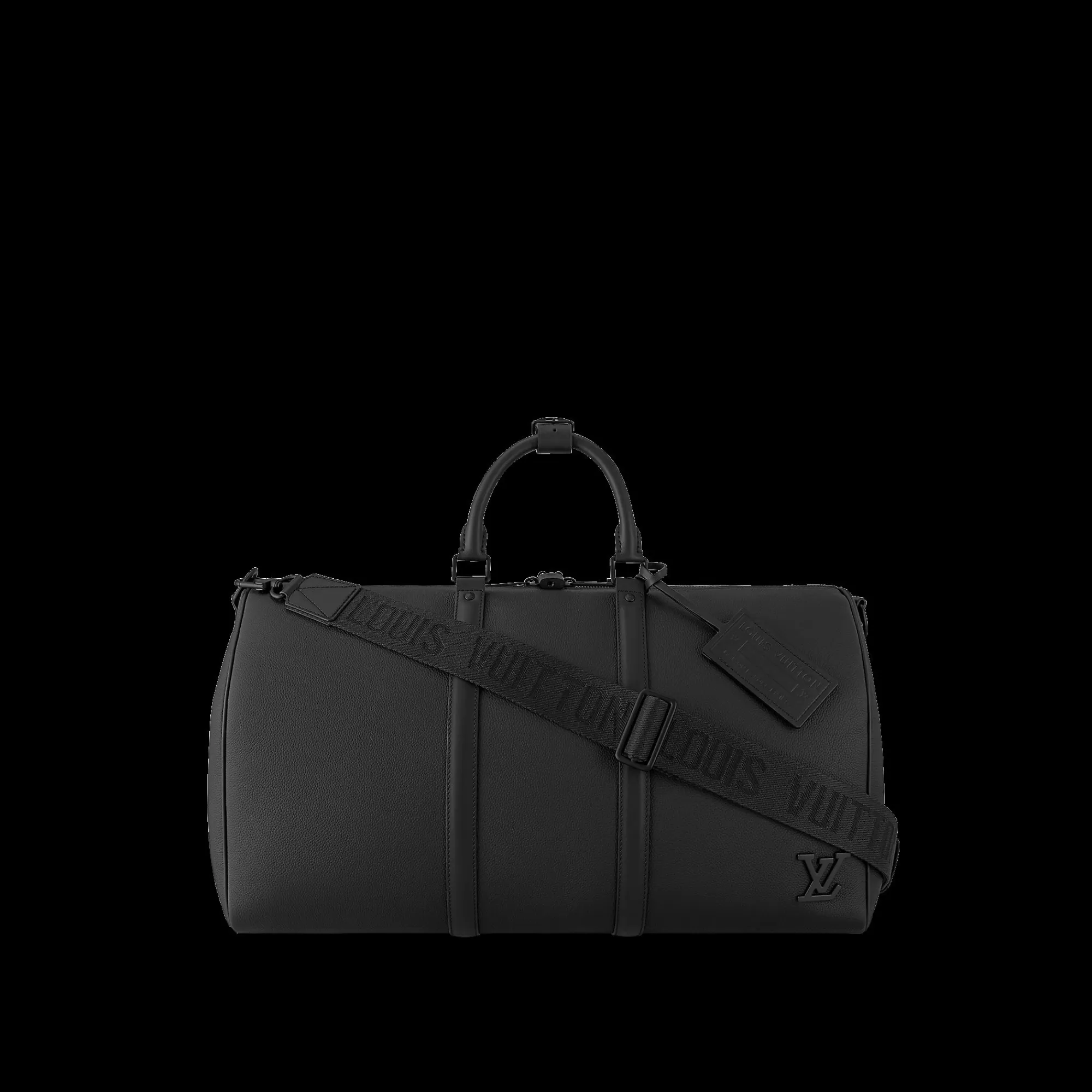 Fashion Louis Vuitton Keepall Bandouliere 50 Black