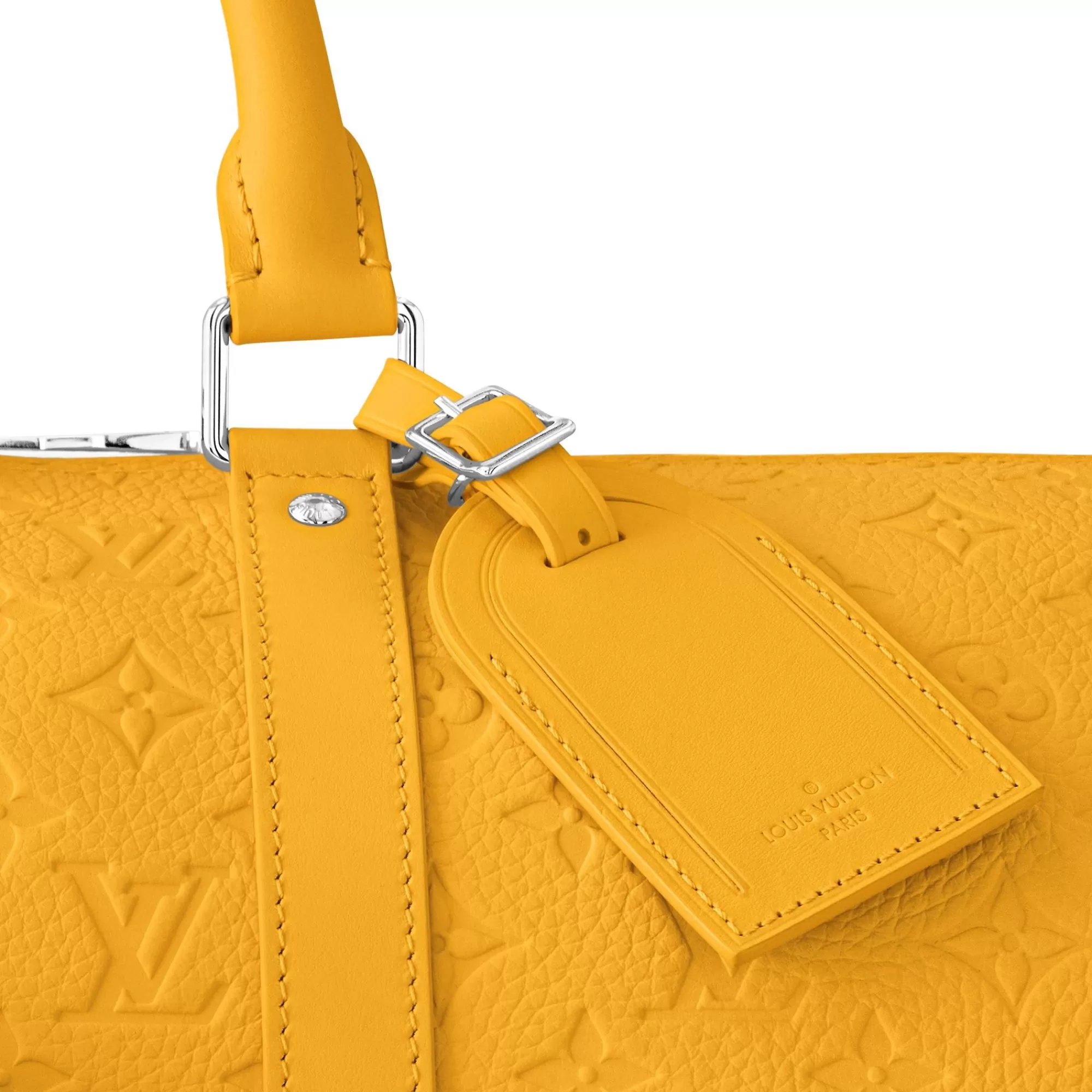 Clearance Louis Vuitton Keepall Bandouliere 50 Jaune Mat