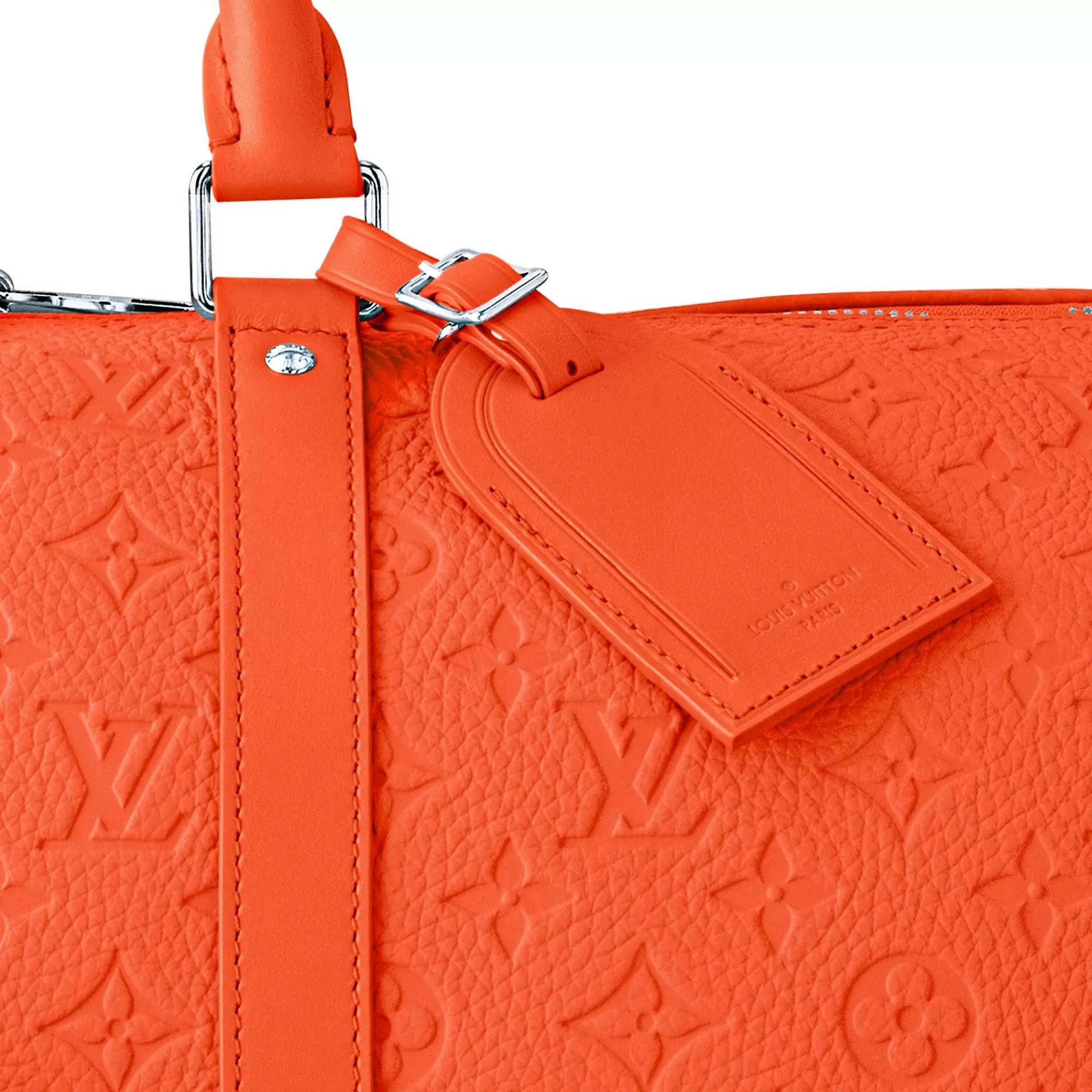 Hot Louis Vuitton Keepall Bandouliere 50 Orange