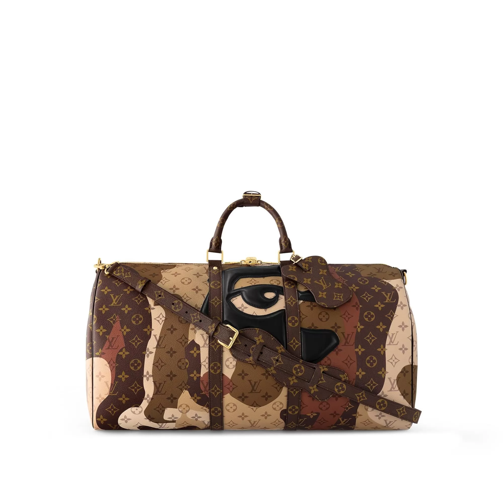 Shop Louis Vuitton Keepall Bandouliere 55