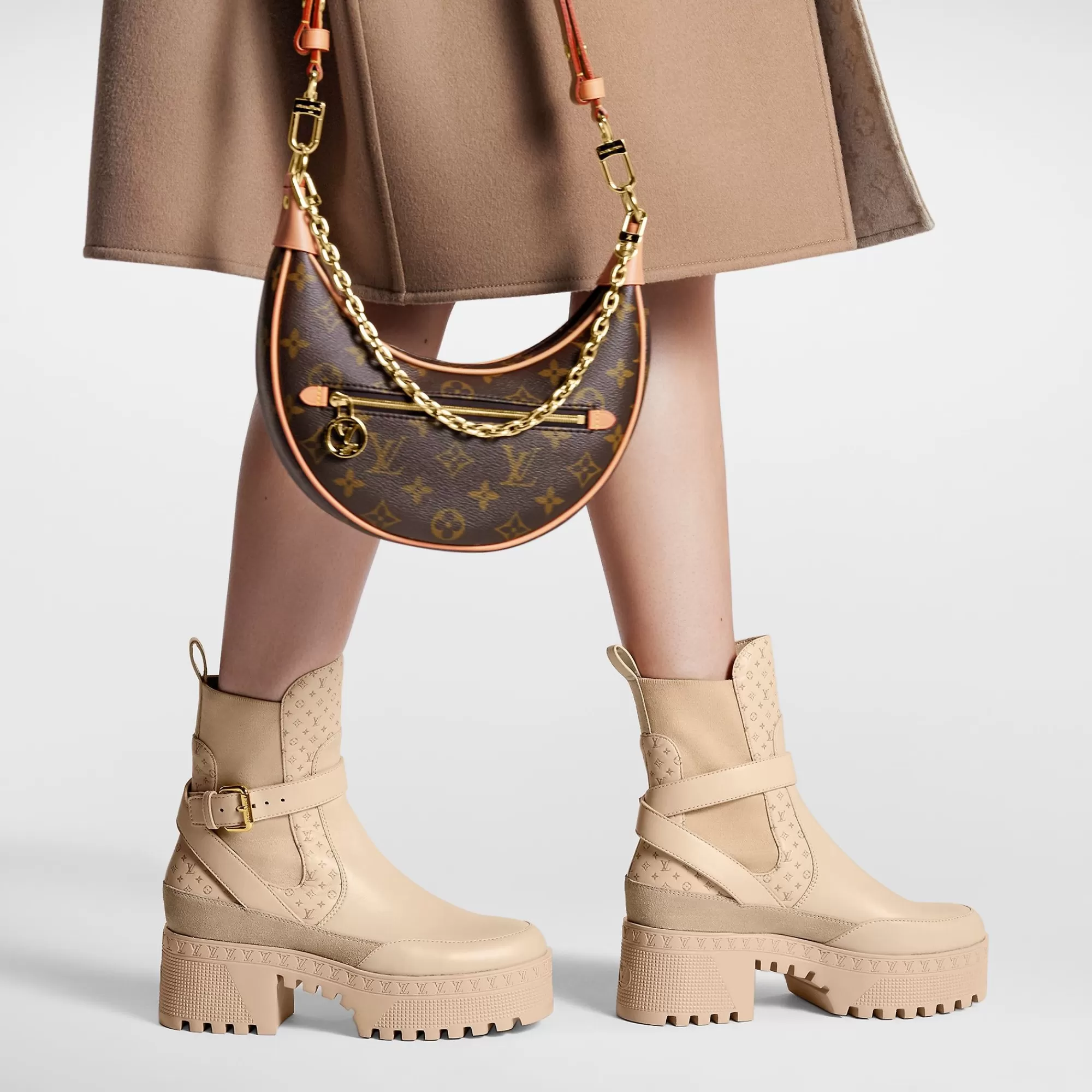 Hot Louis Vuitton Laureate Platform Desert Boot