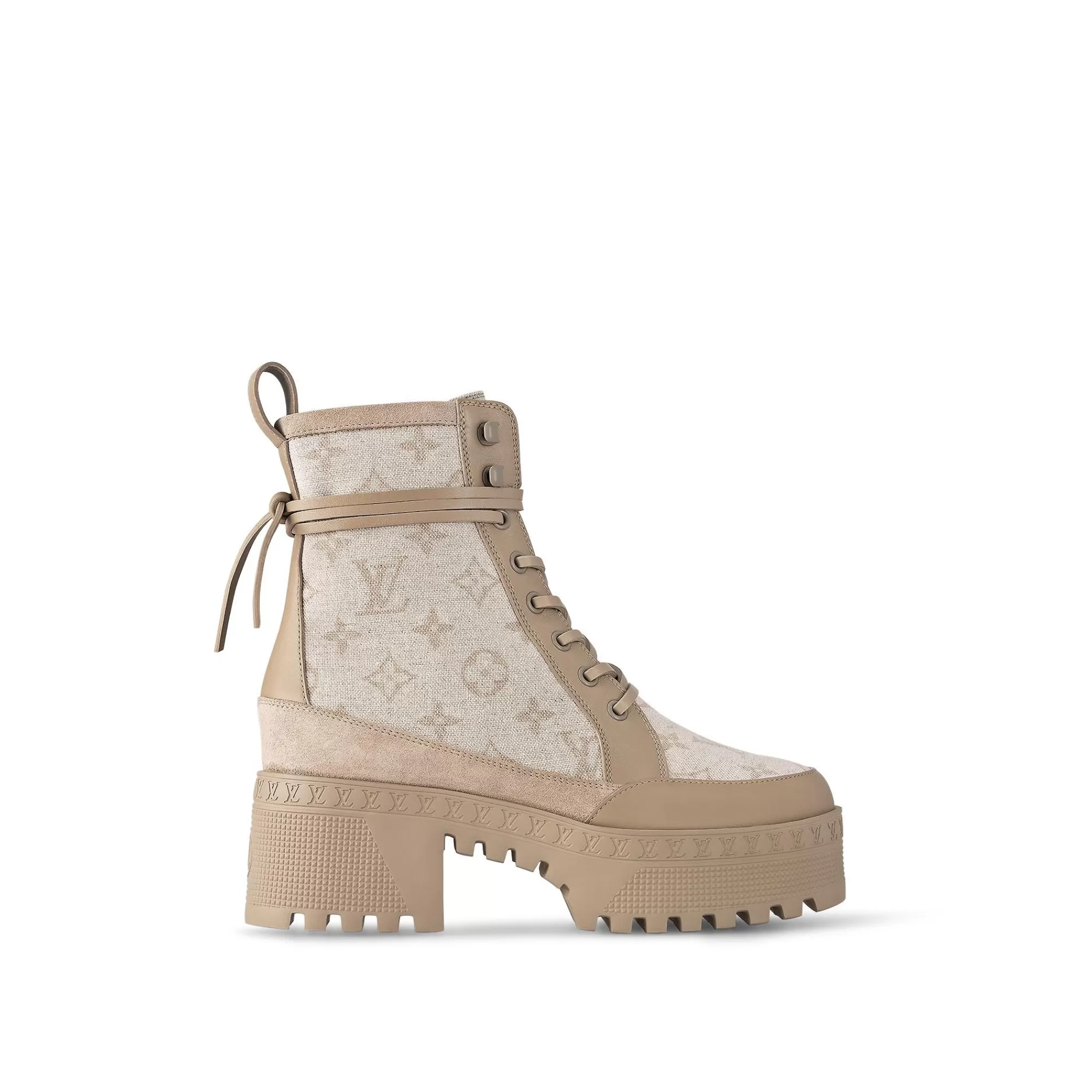 Shop Louis Vuitton Laureate Platform Desert Boot