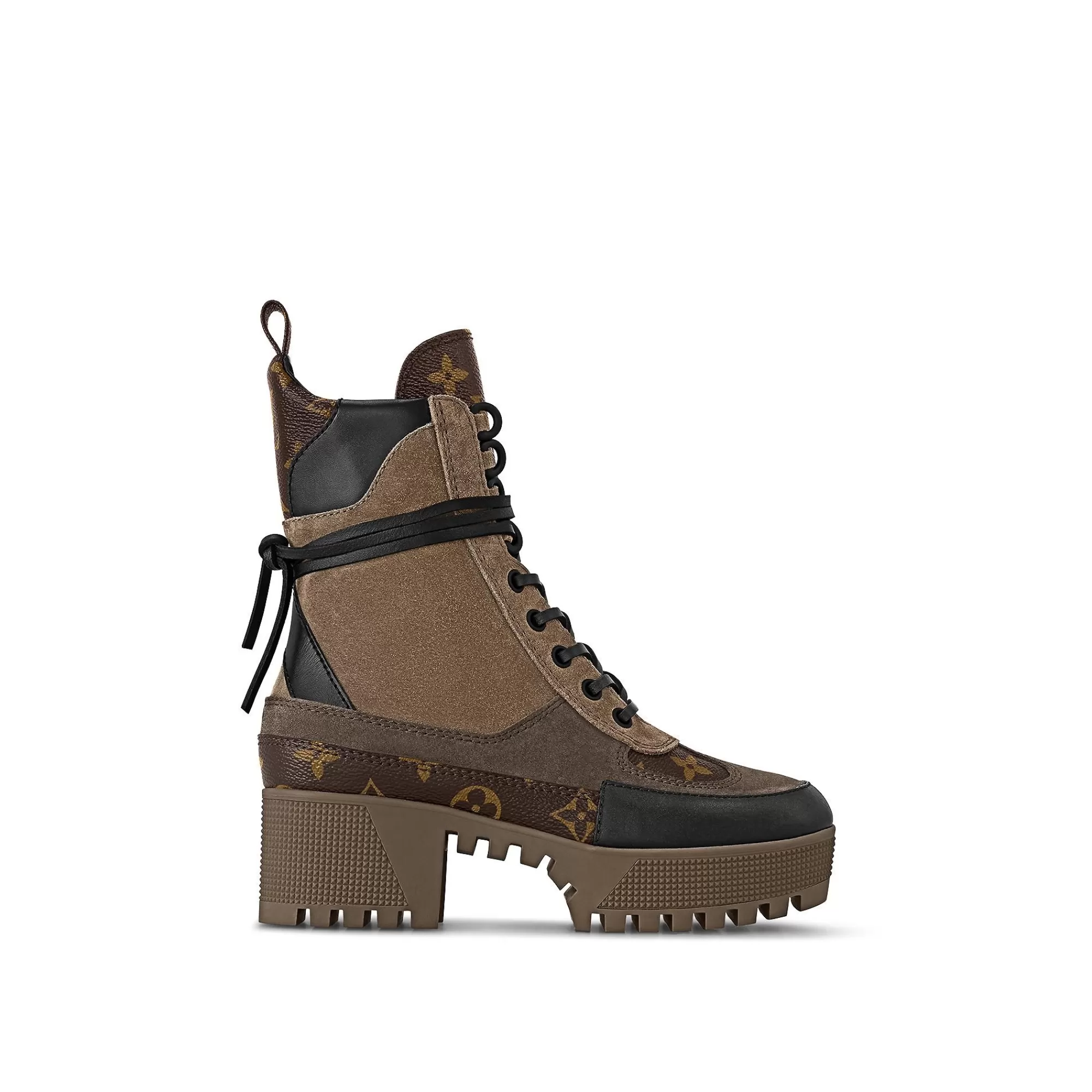 New Louis Vuitton Laureate Platform Desert Boot Beige