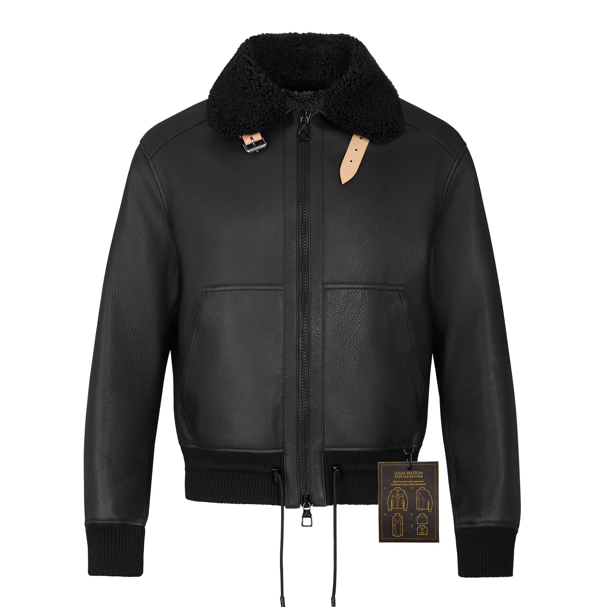 New Louis Vuitton Leather Aviator Jacket