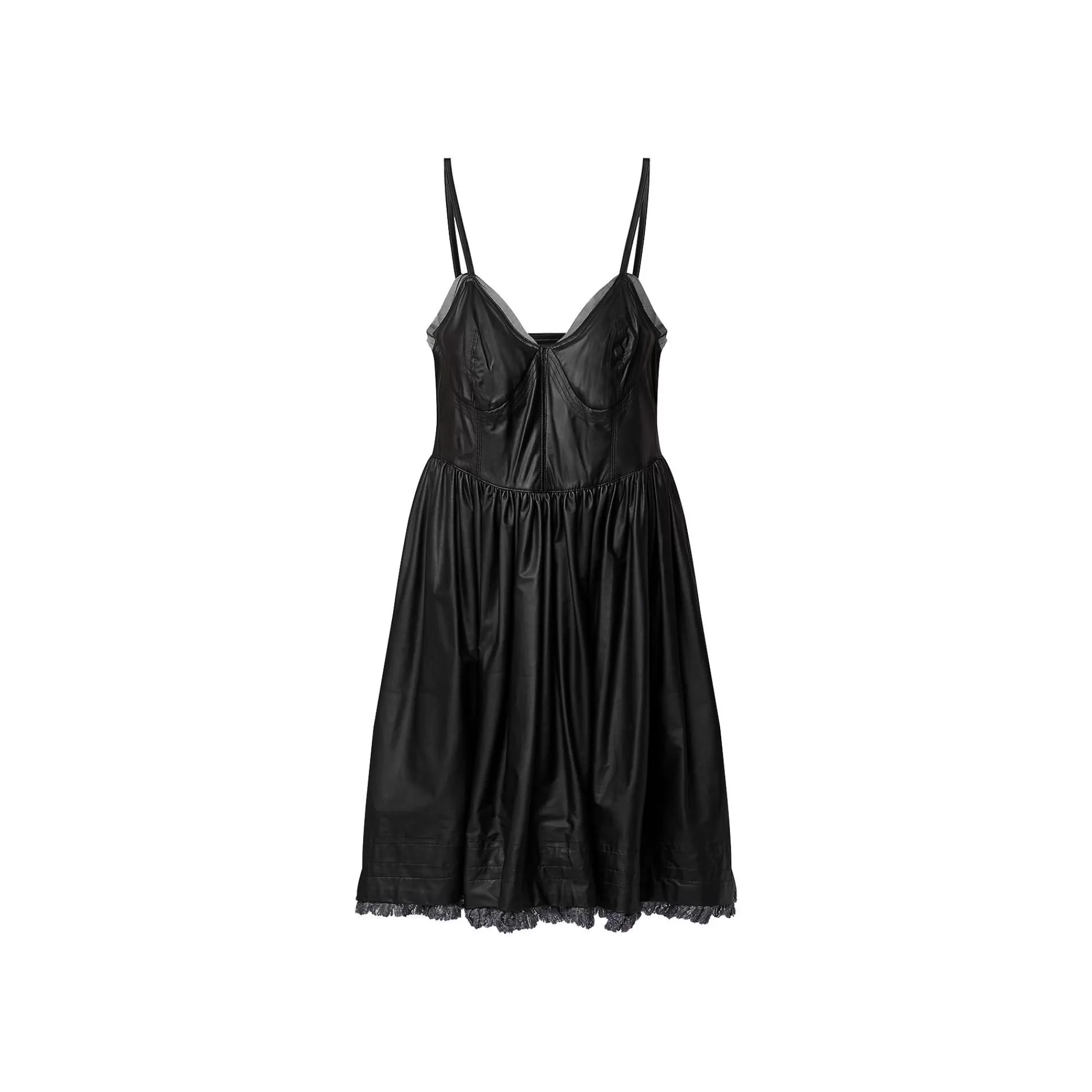 Online Louis Vuitton Leather Lingerie Dress