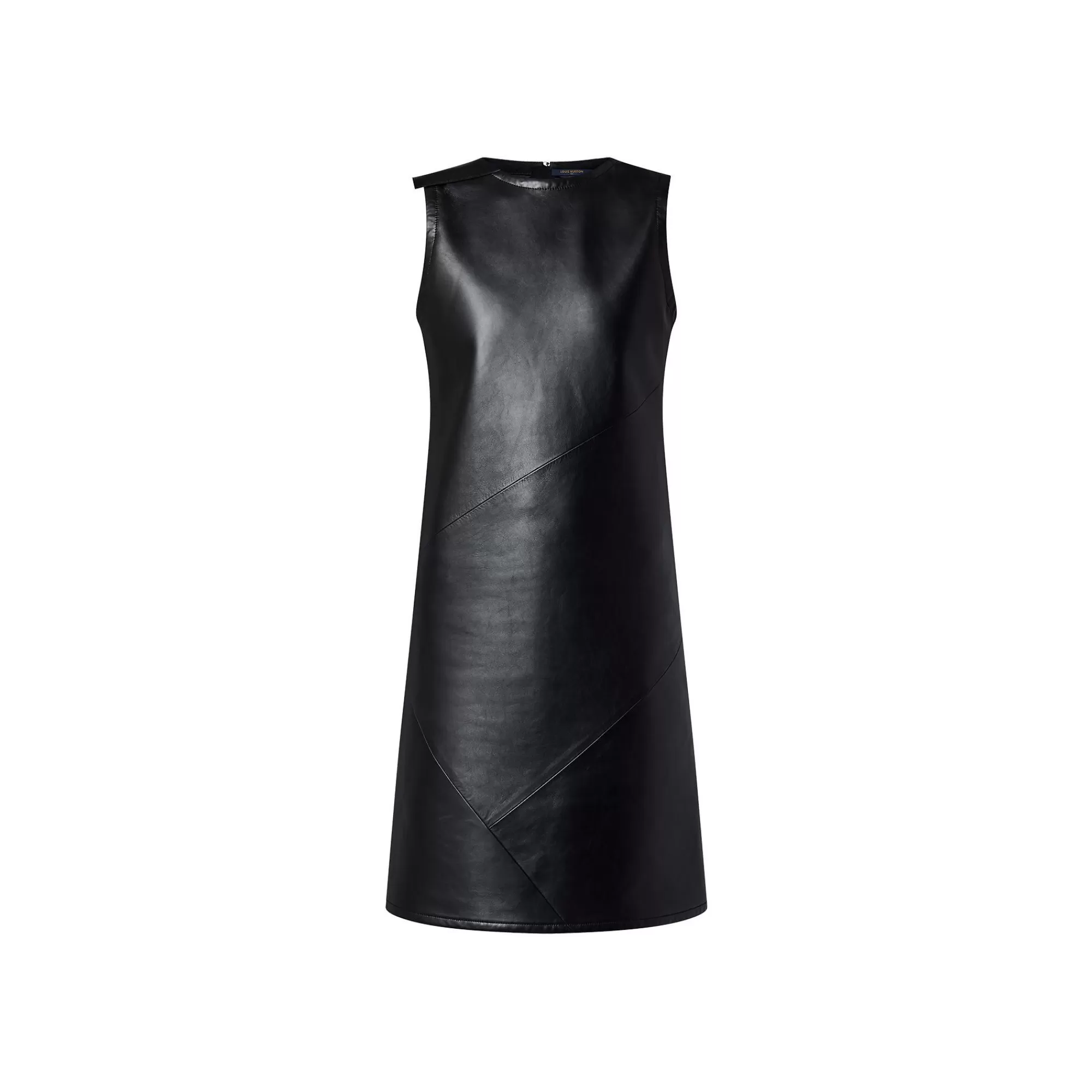 Cheap Louis Vuitton Leather Patchwork Dress