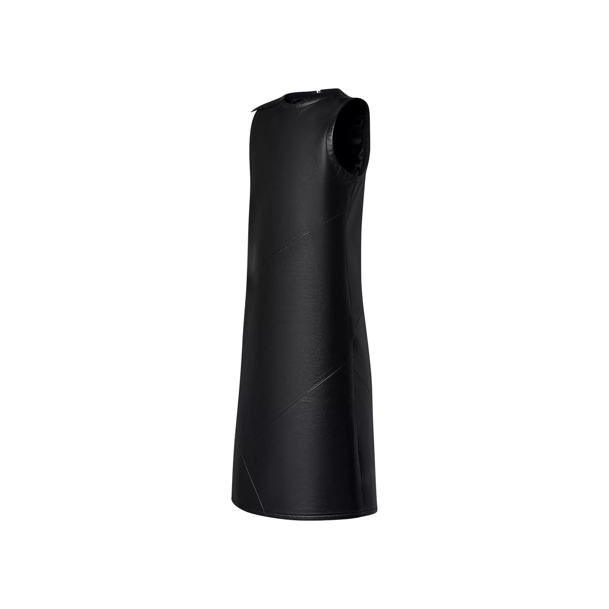 Cheap Louis Vuitton Leather Patchwork Dress
