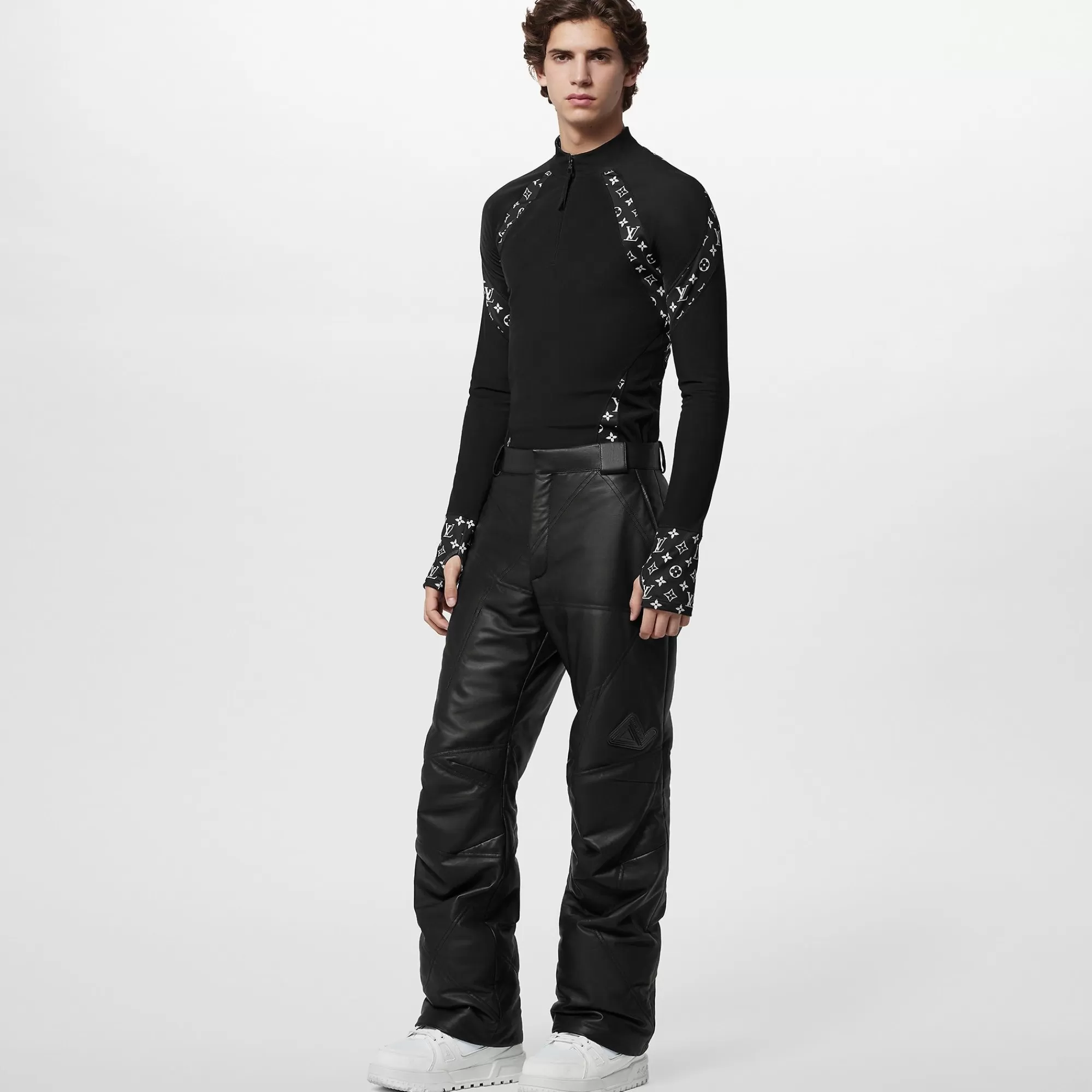 Clearance Louis Vuitton Leather Ski Pants
