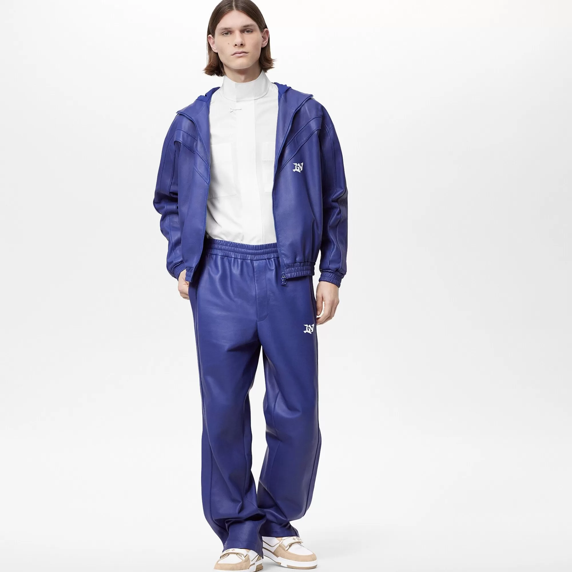 Outlet Louis Vuitton Leather Track Blouson