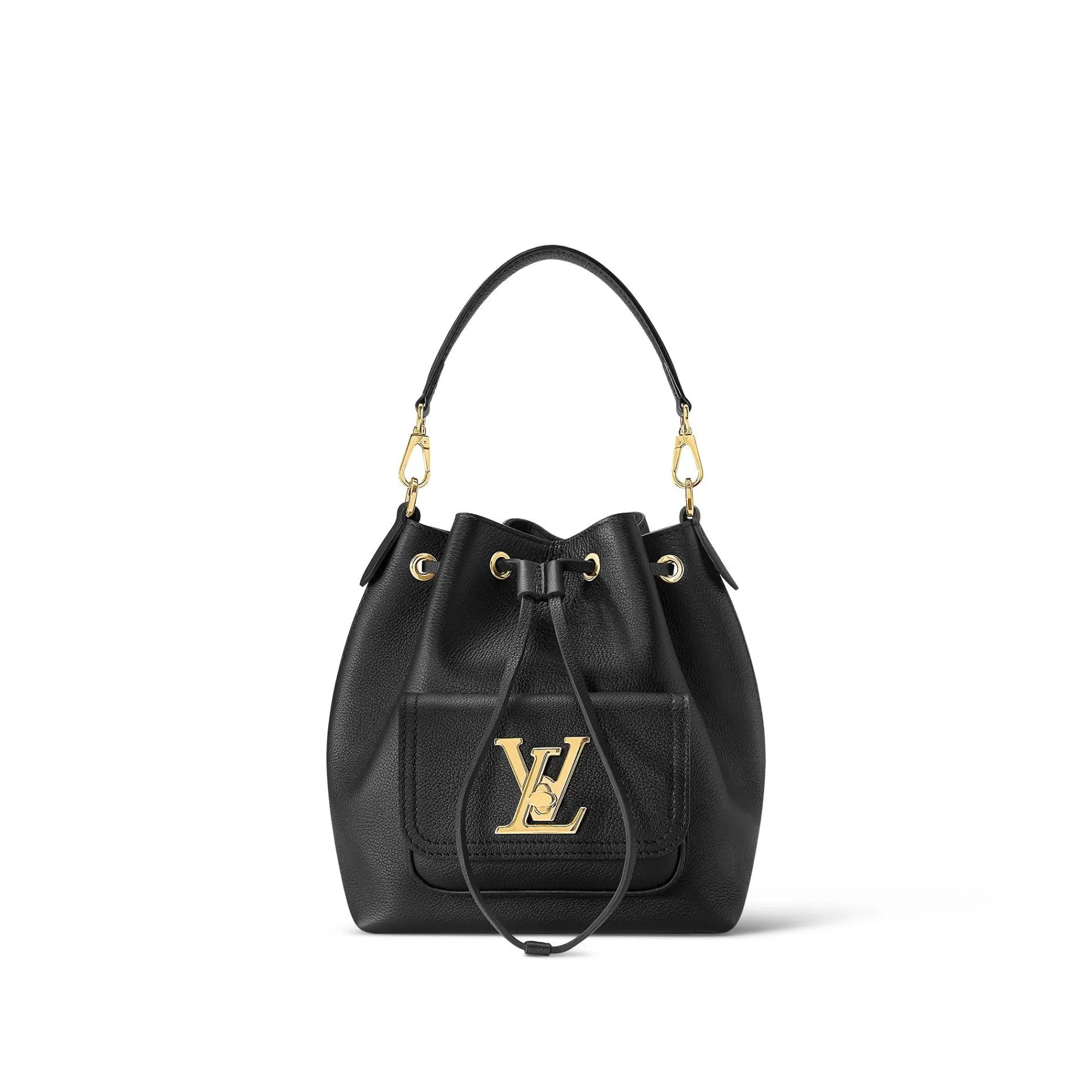 Cheap Louis Vuitton Lockme Bucket Black