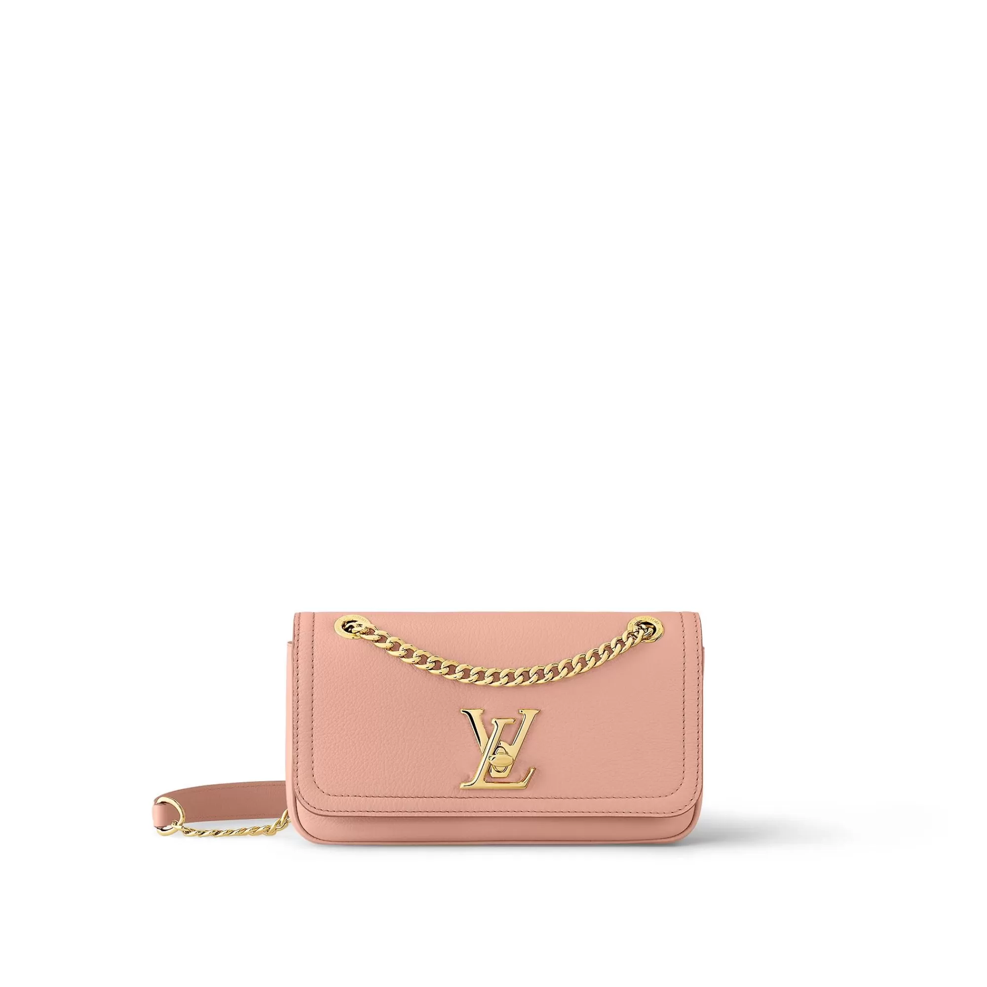 Clearance Louis Vuitton Lockme Chain Bag East West Rose Trianon