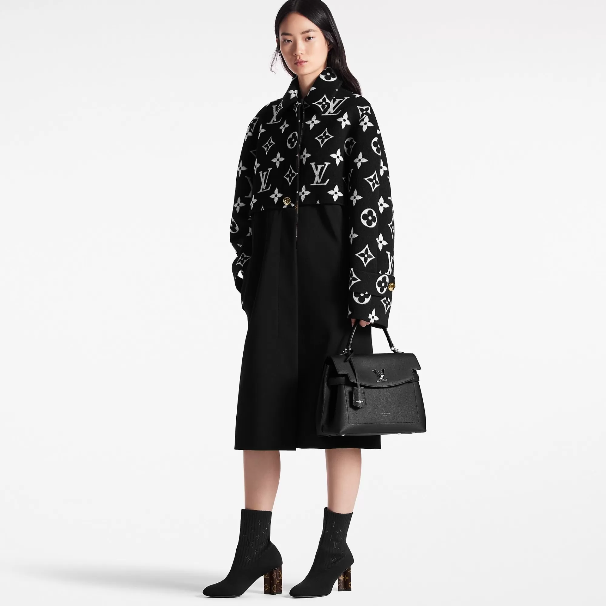 Best Louis Vuitton Lockme Ever Mm Black