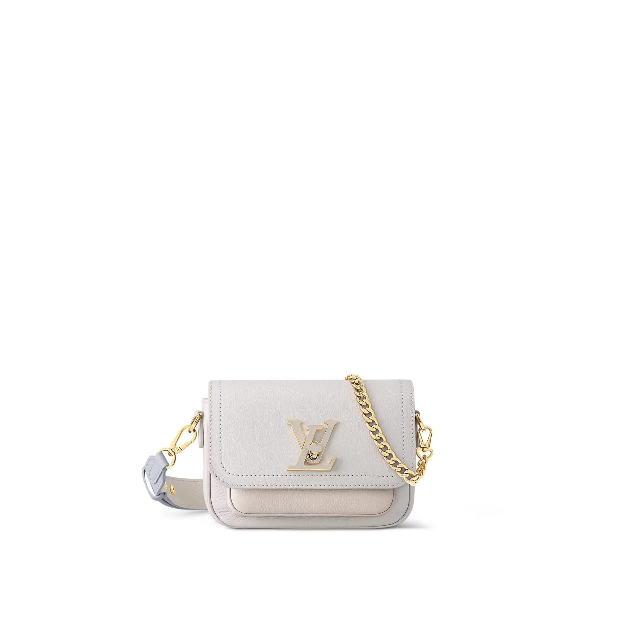 Best Louis Vuitton Lockme Tender Gris Colombe/Quartz