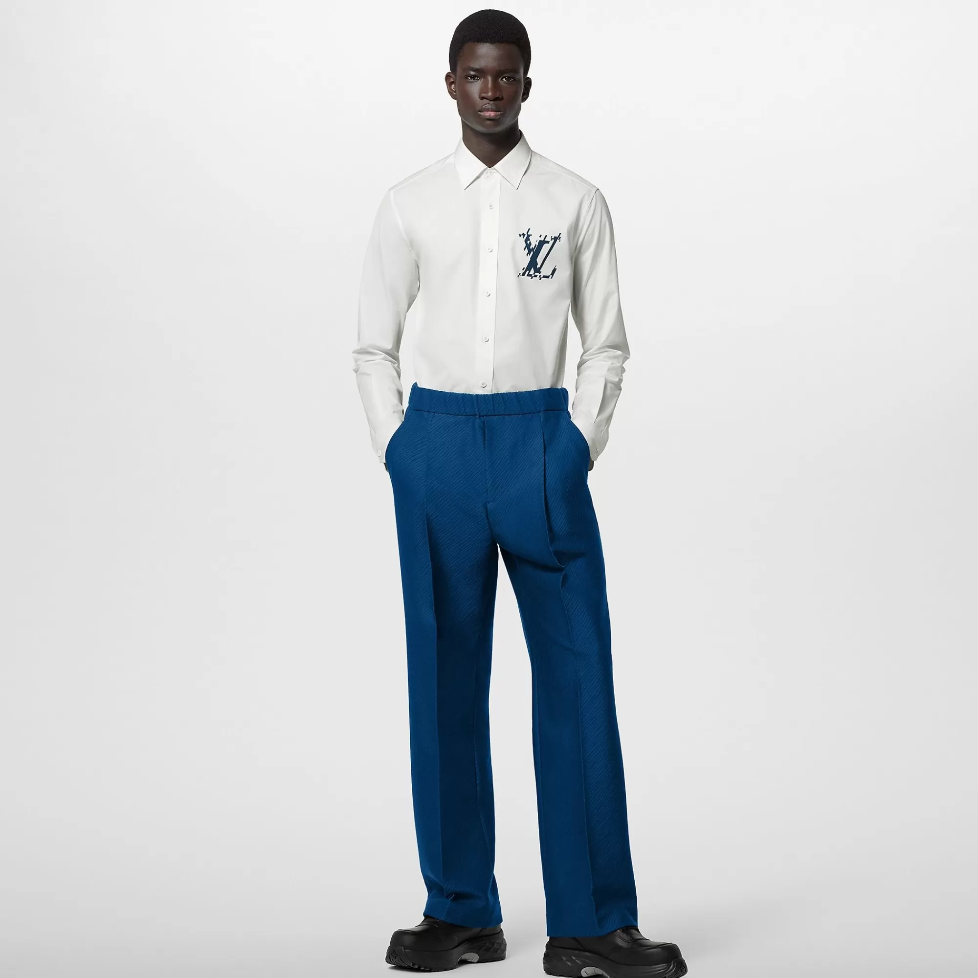 New Louis Vuitton Long-Sleeved Cotton Shirt