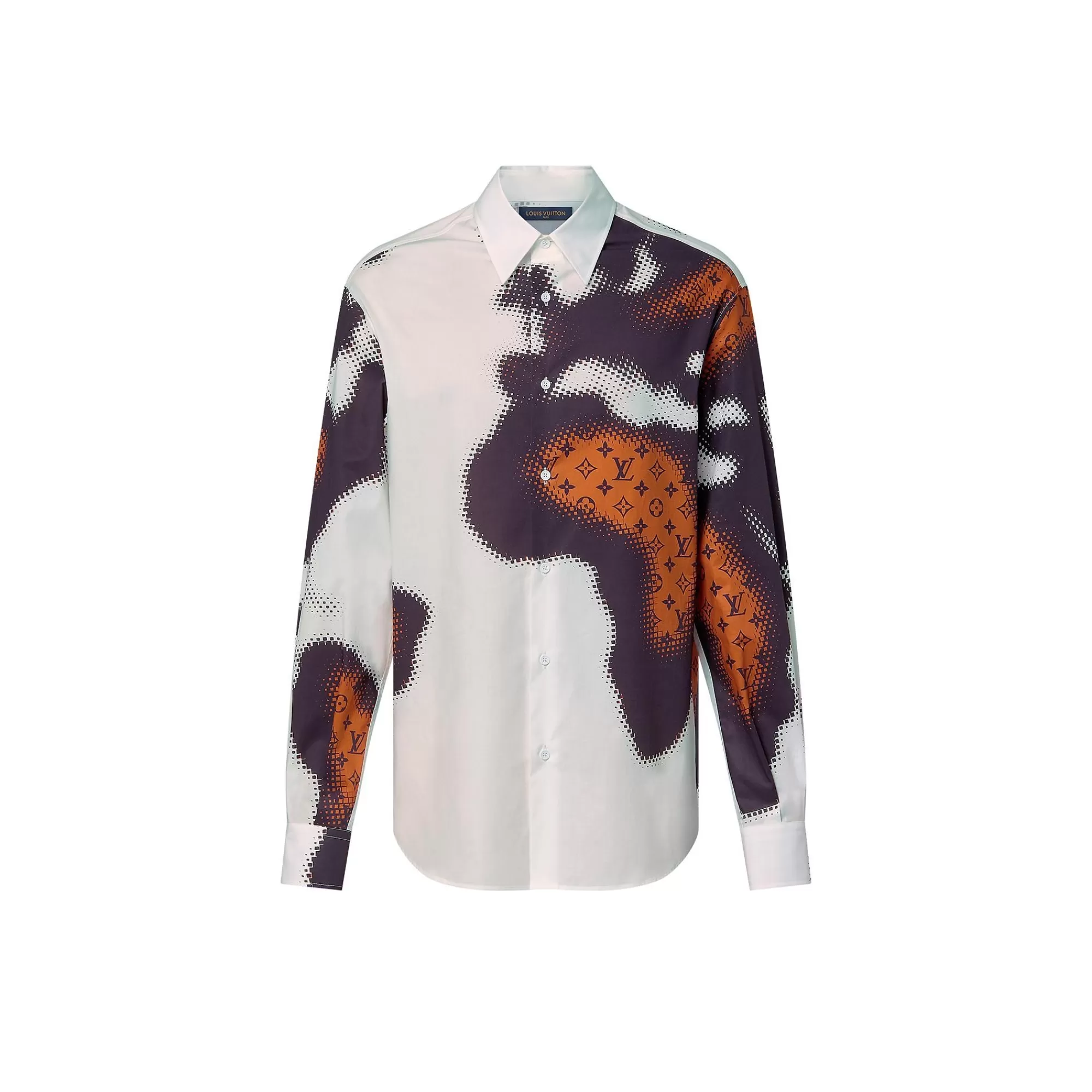 Cheap Louis Vuitton Long-Sleeved Cotton Shirt