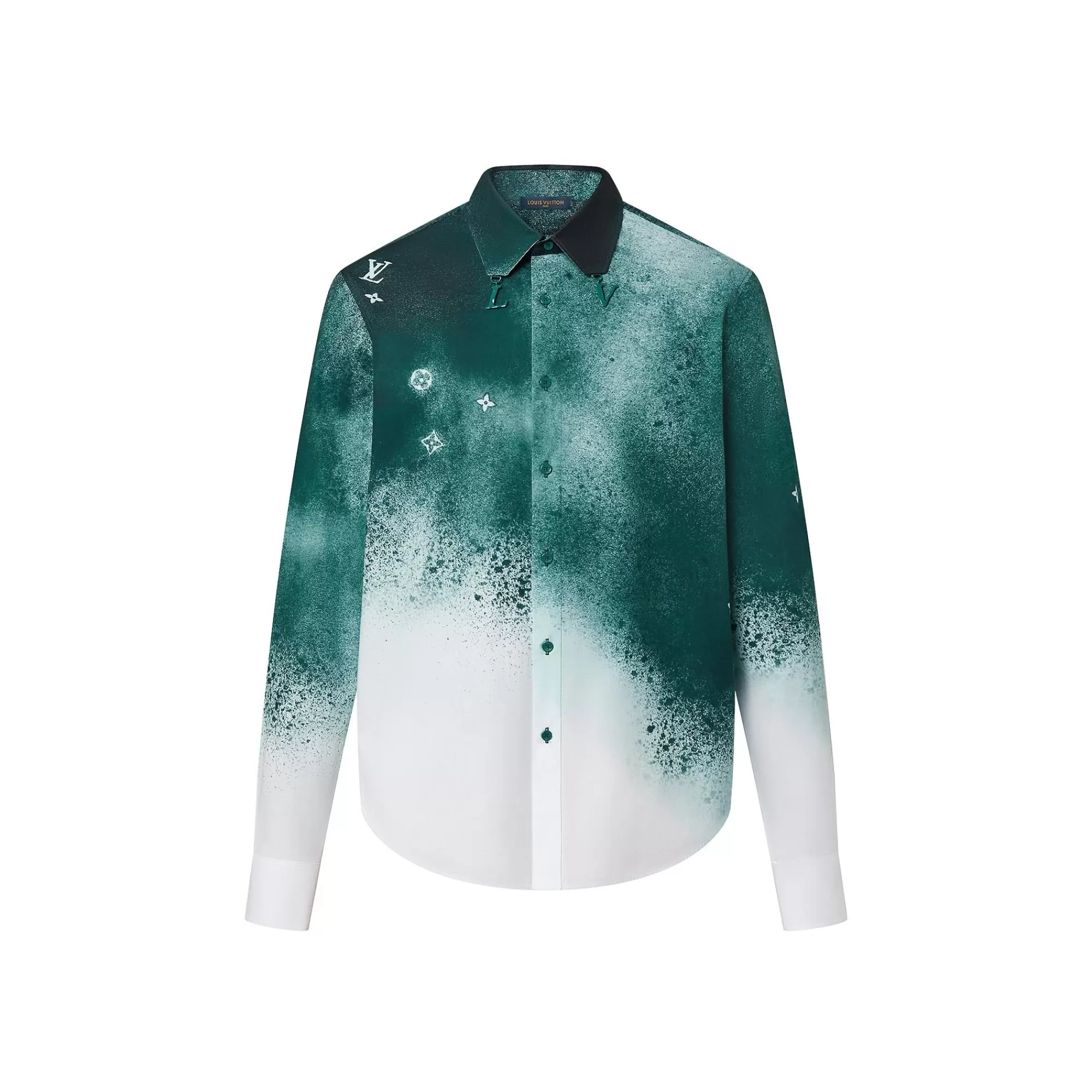 Outlet Louis Vuitton Long-Sleeved Graphic Shirt