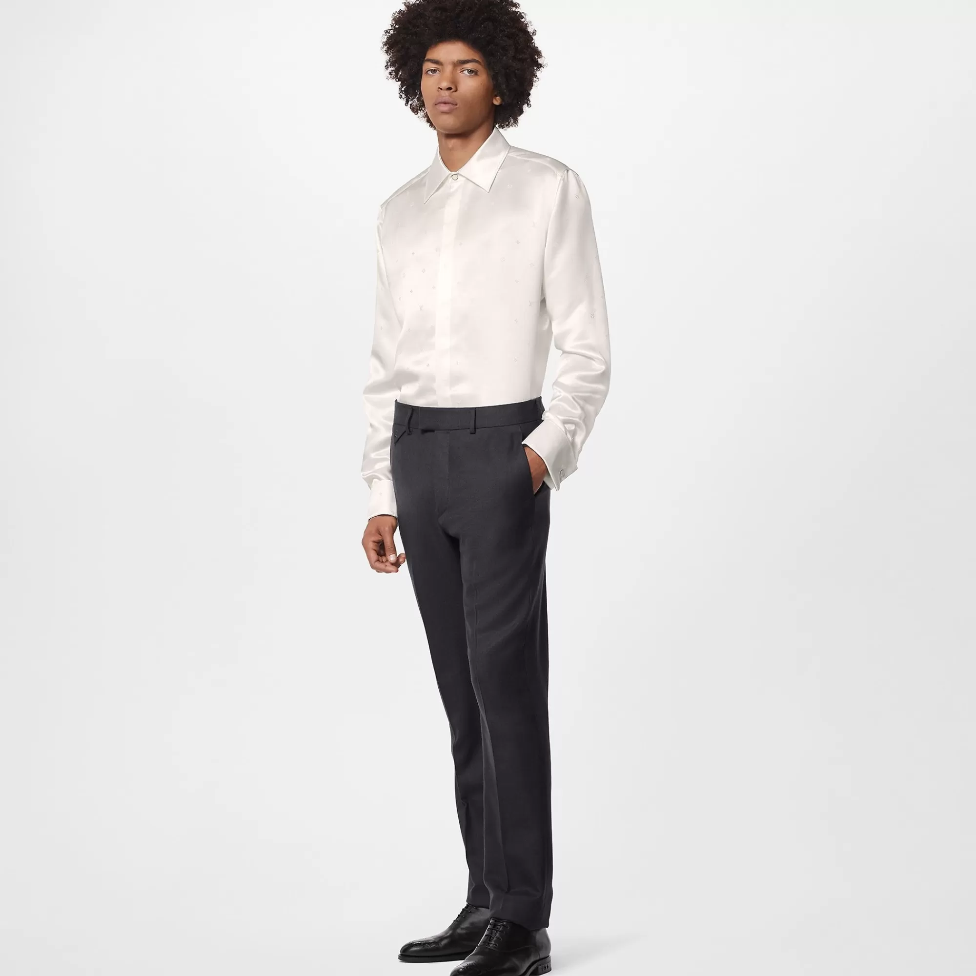 Cheap Louis Vuitton Long-Sleeved Regular Evening Shirt