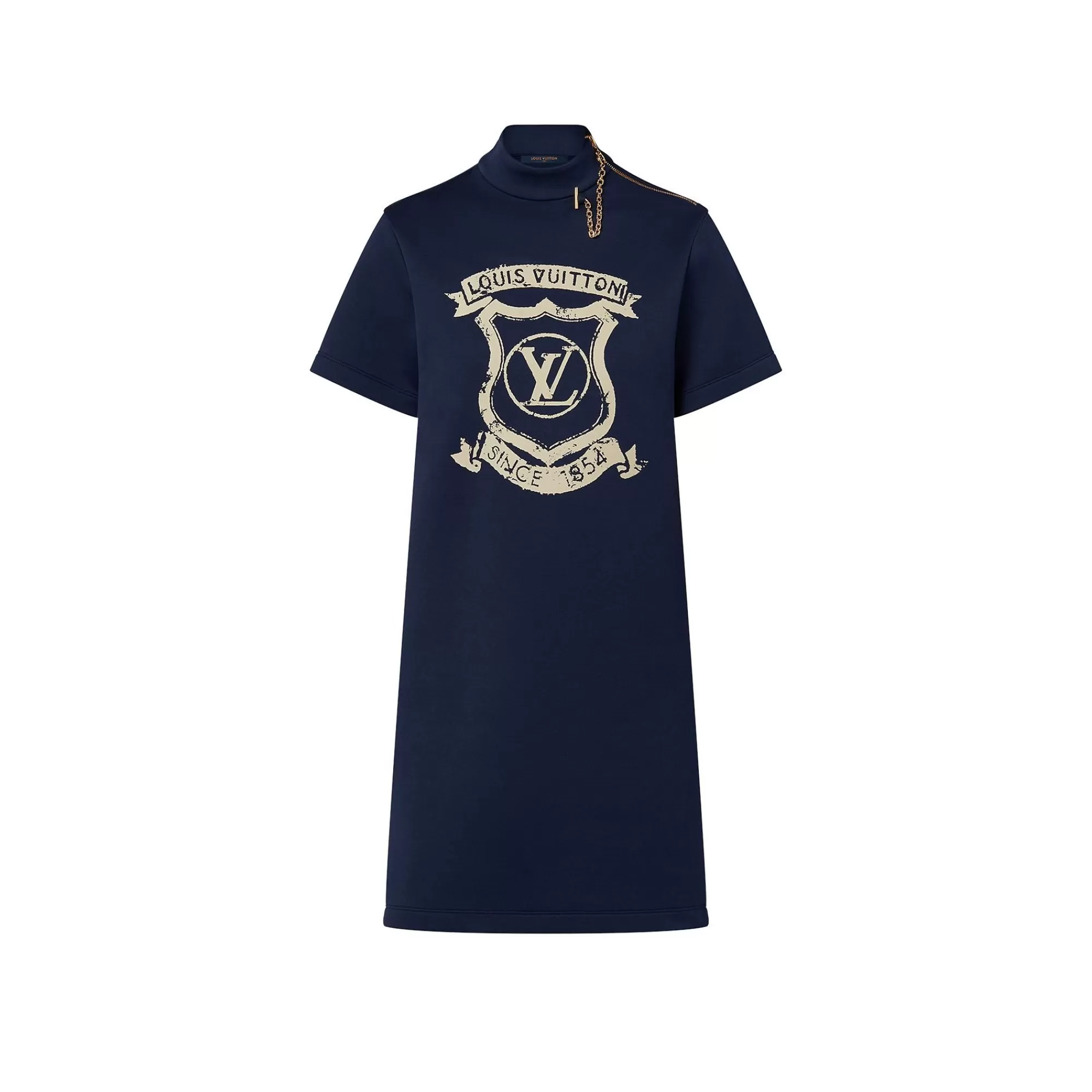 Flash Sale Louis Vuitton Coat Of Arms T-Shirt Dress