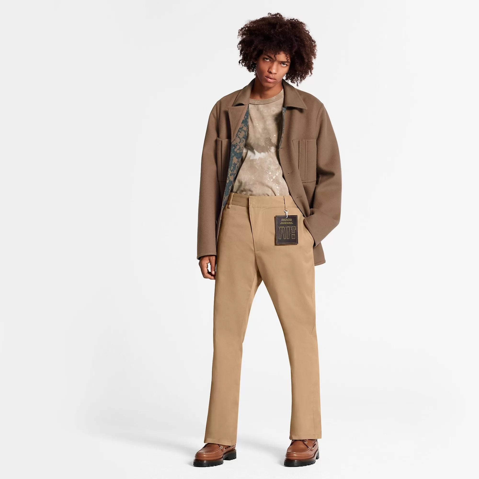 Shop Louis Vuitton Staples Edition Cotton Chino