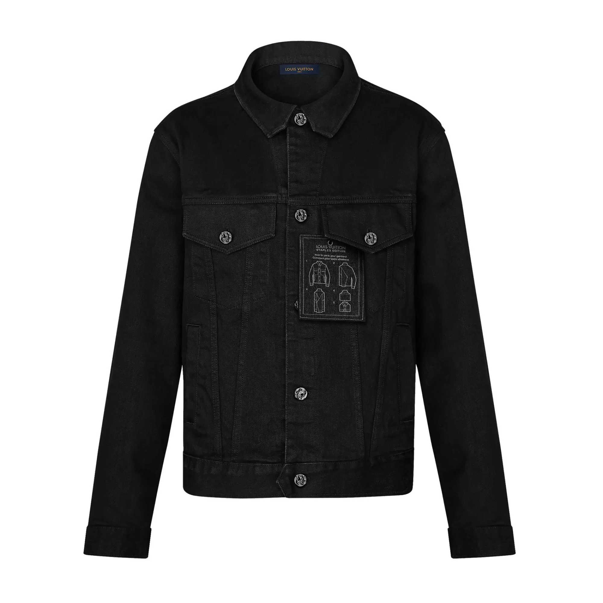 Store Louis Vuitton Staples Edition Dna Denim Jacket