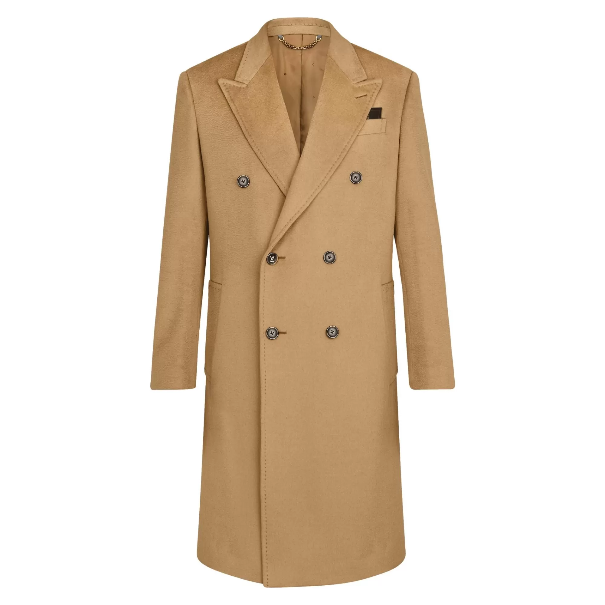 Best Louis Vuitton Staples Edition Double Breasted Tailored Coat