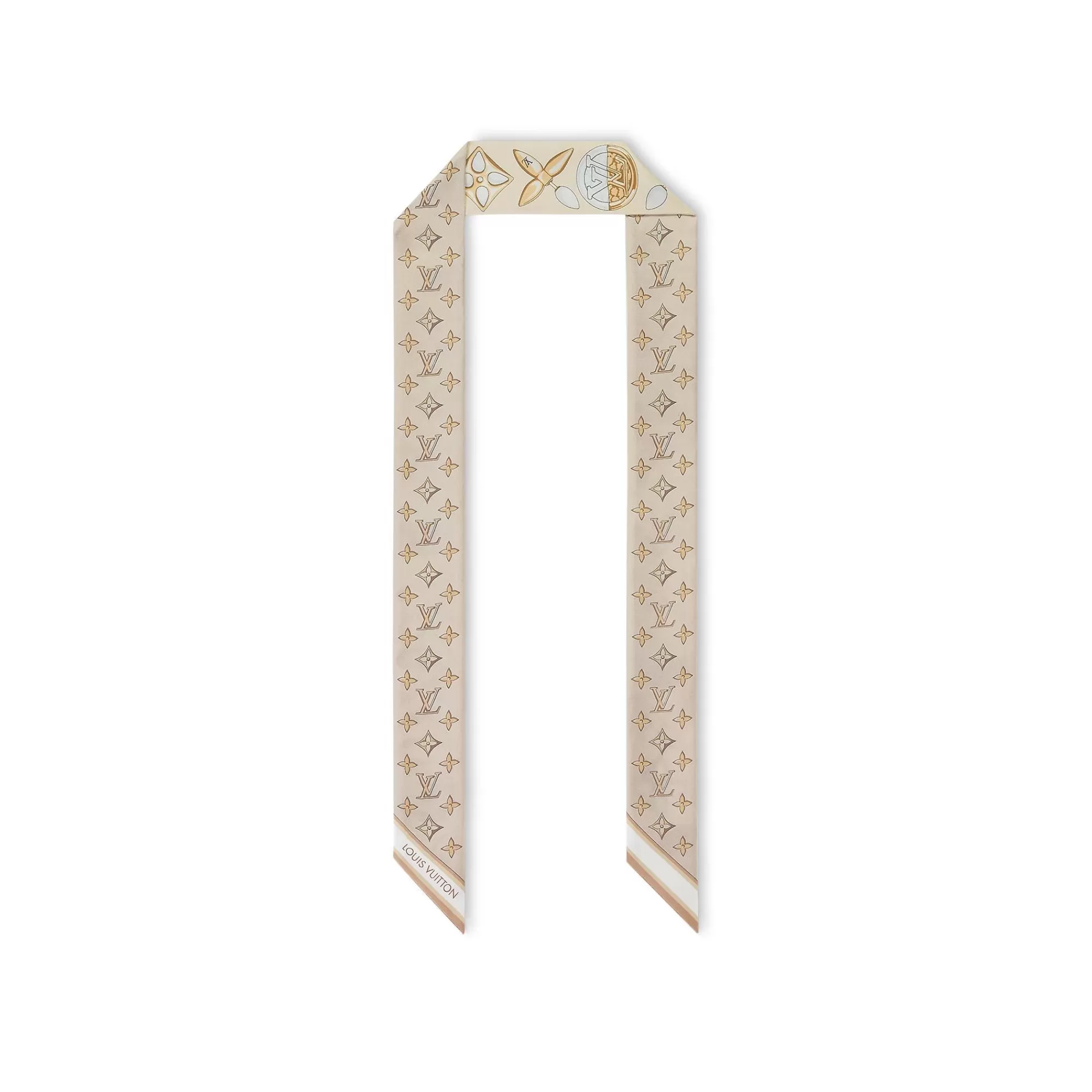 Best Sale Louis Vuitton Louisette Bb Bandeau Gold
