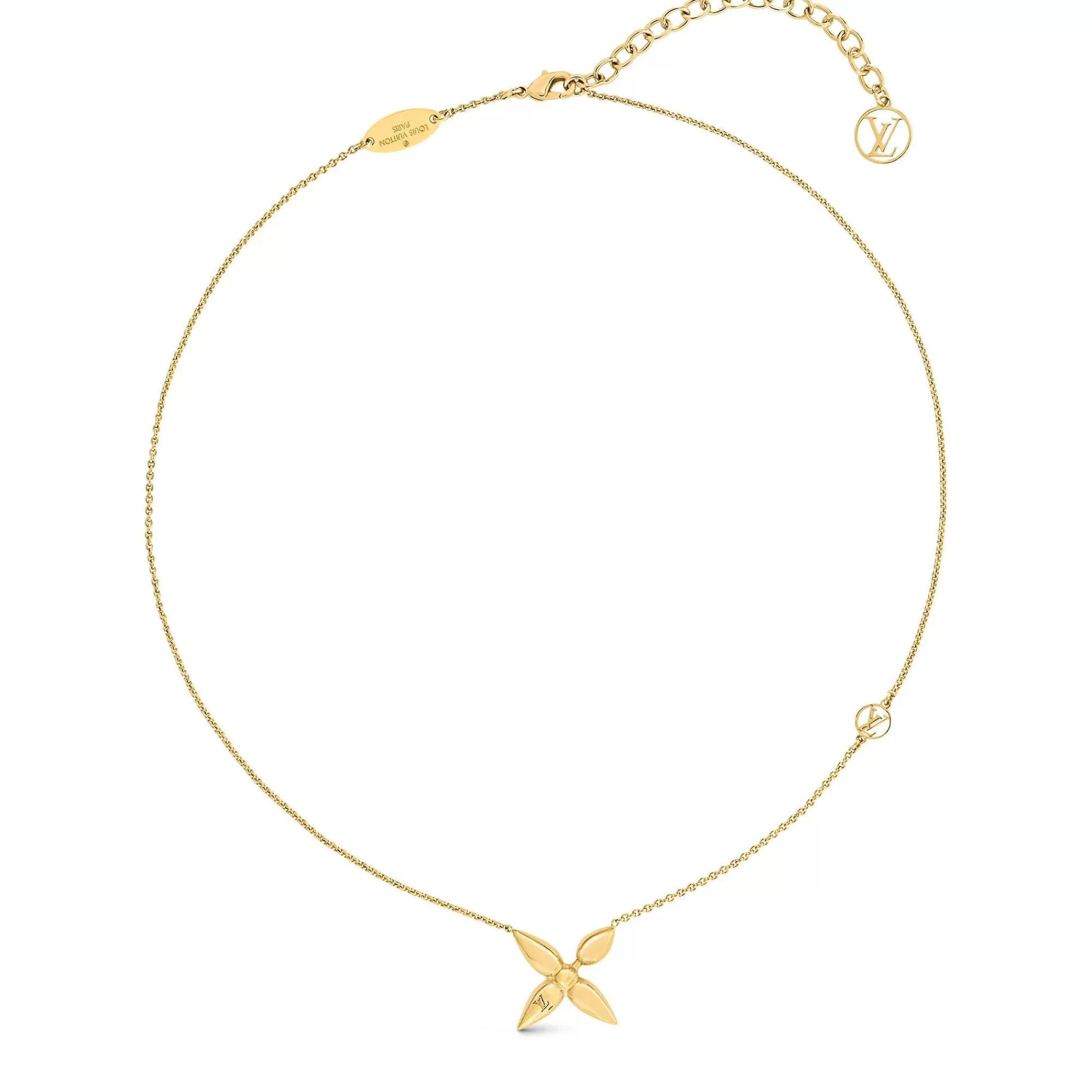 Store Louis Vuitton Louisette Necklace Gold